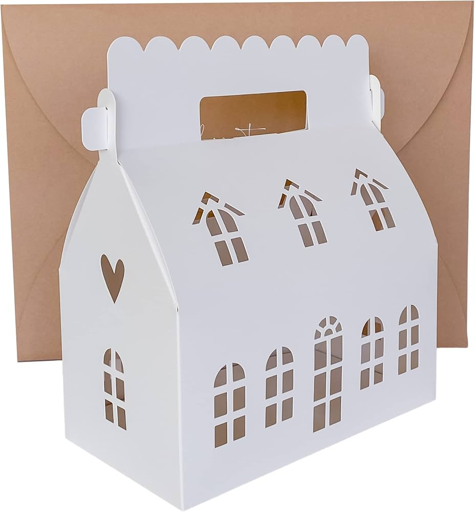 Karentology- 10 Pcs Mansion House Shaped Gift Boxes House Boxes for Treats, Treat Boxes for Desse... | Amazon (US)