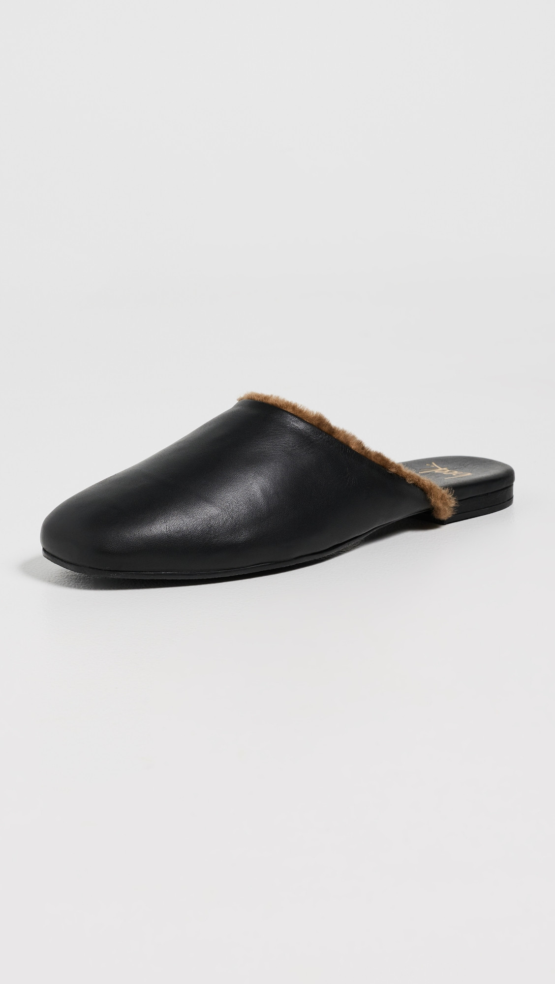 beek Blackbird Shearling Mules Black 10 | Shopbop