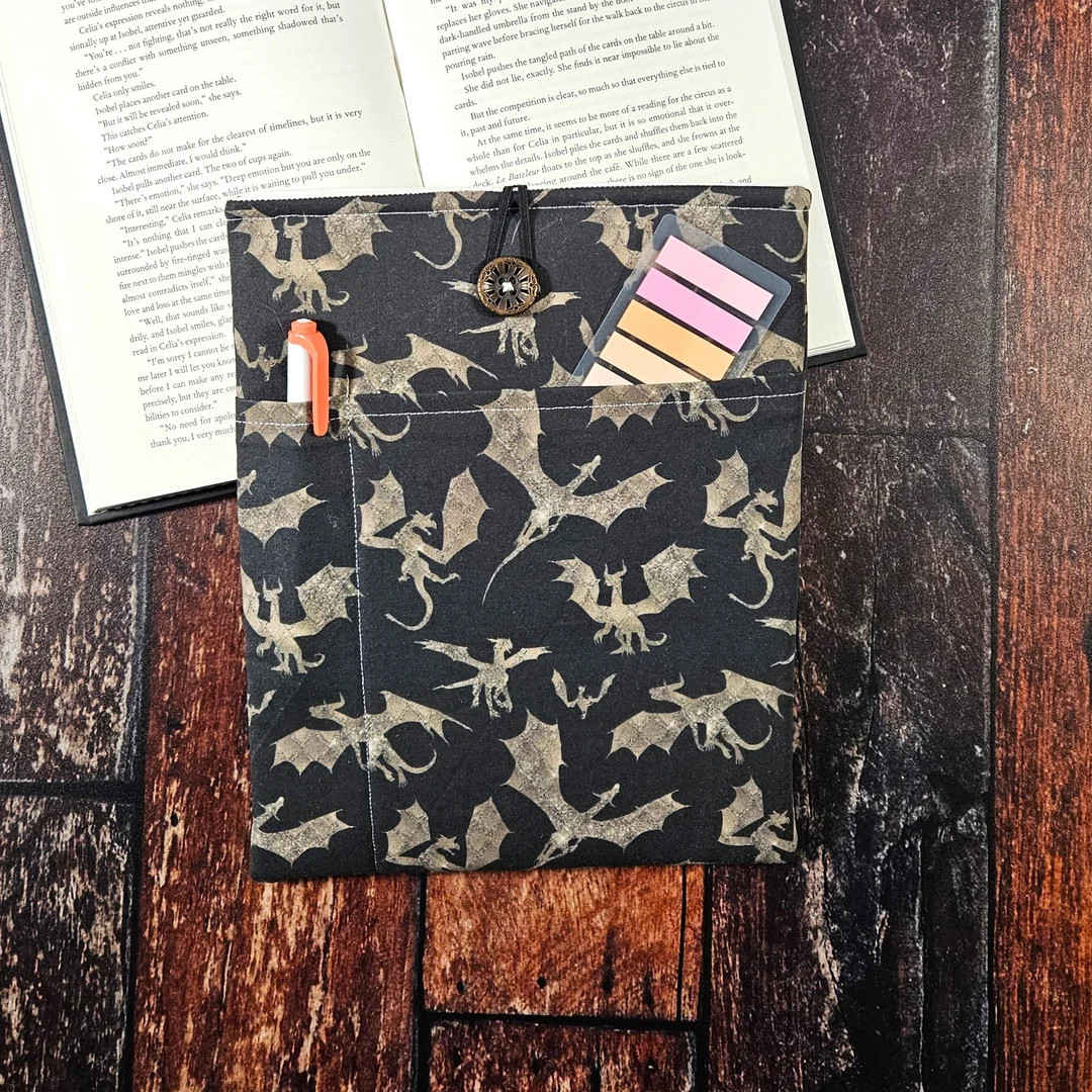 Gold Dragon Sleeve Kindle Sleeve Book Accessory Book Protector Book Cover Book Sleeve Fantasy Lov... | Etsy (US)