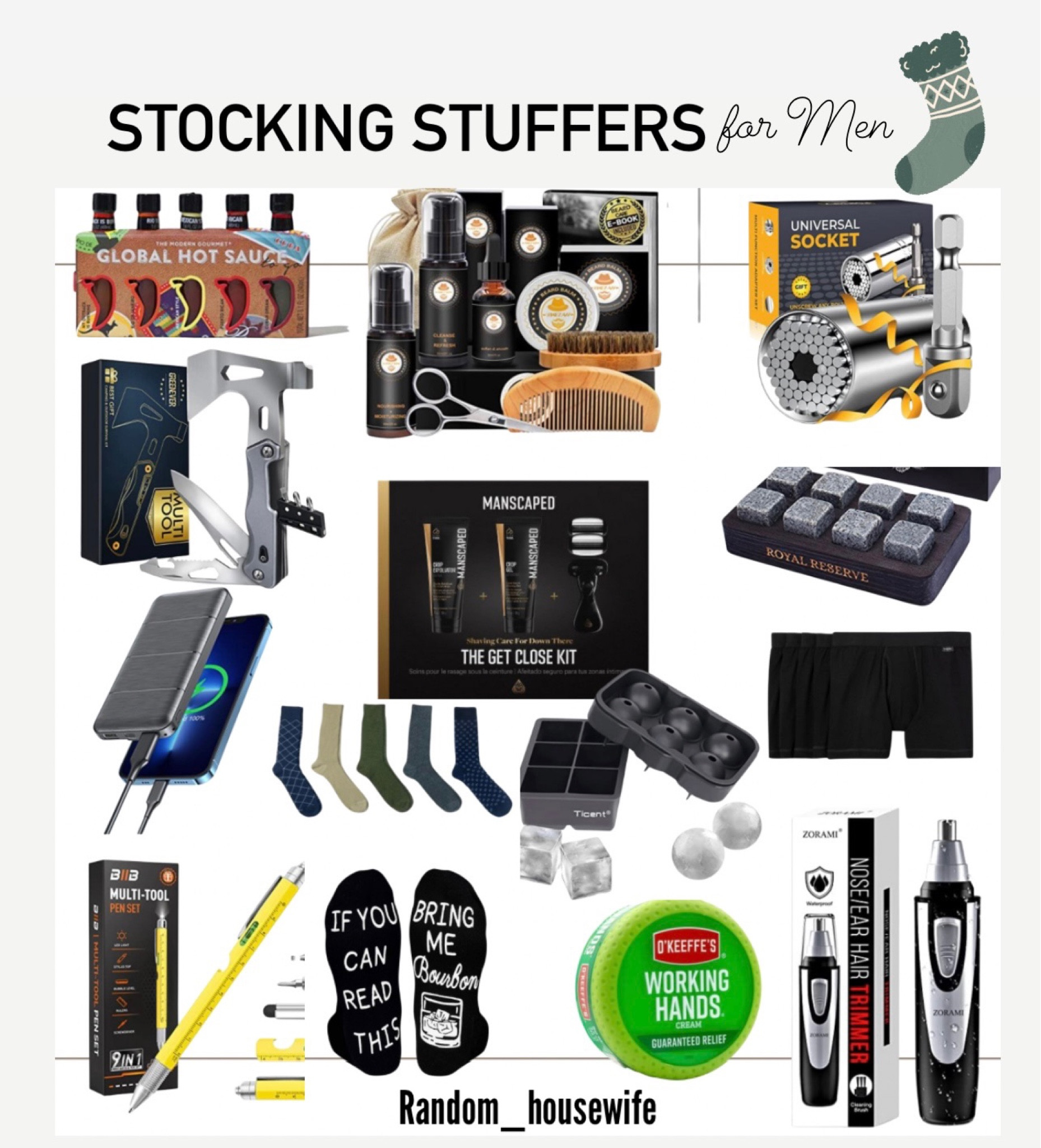 Gift Guide — Stocking Stuffer for Men

#LTKSeasonal #LTKHoliday #LTKGiftGuide