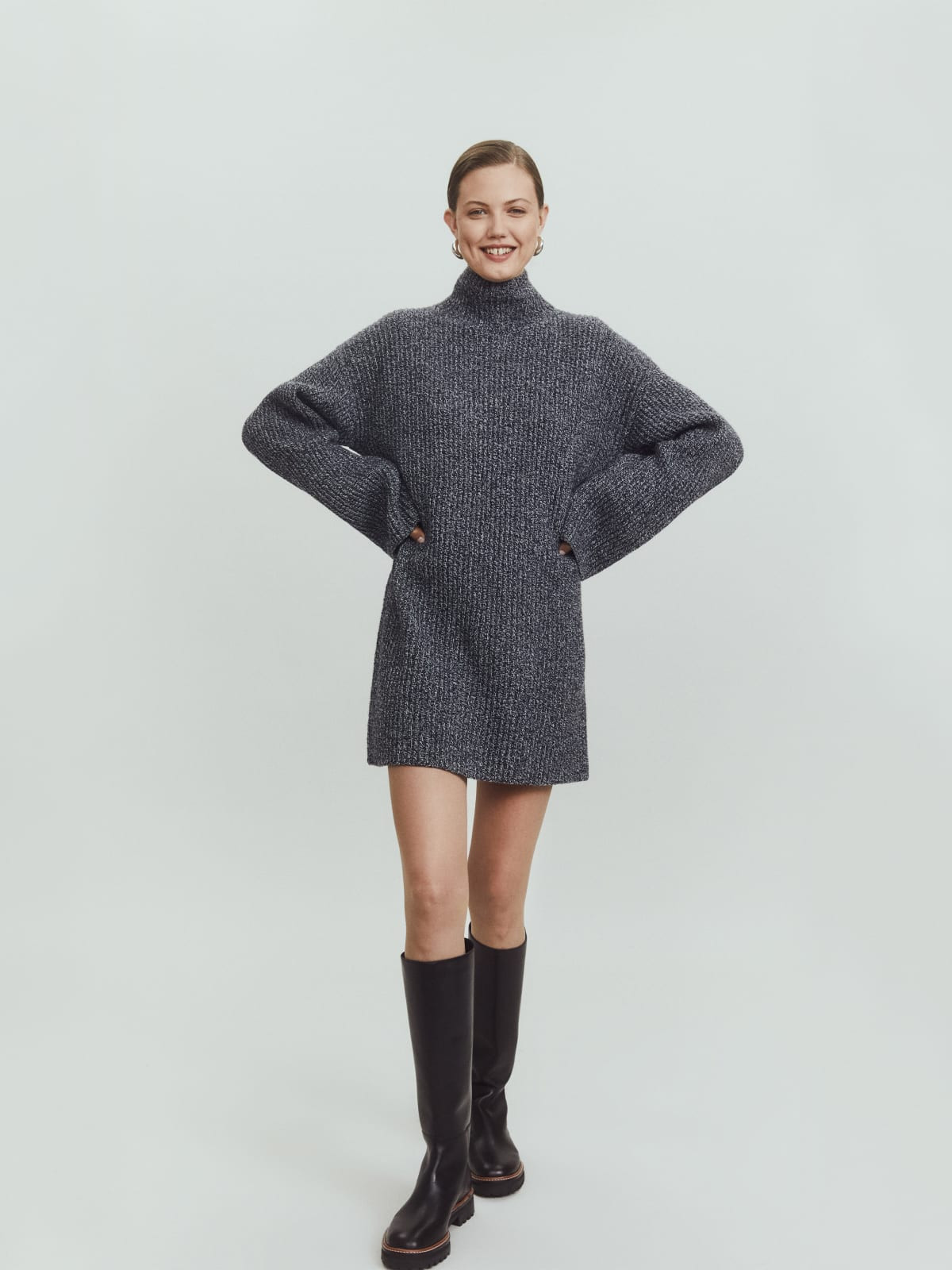 Zucca Regenerative Wool Sweater Dress | Reformation (Global)