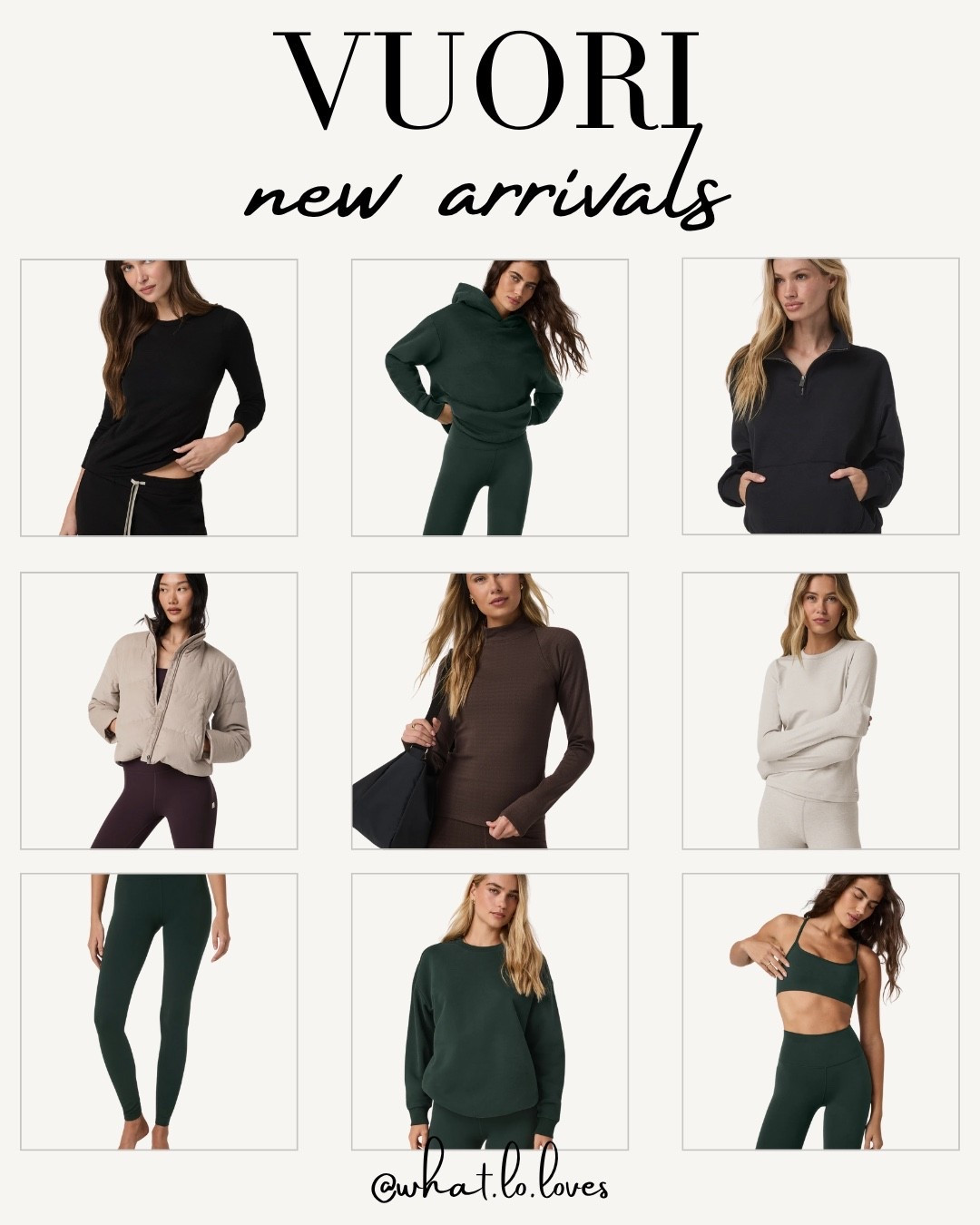 New Vuori just dropped and it’s SO good! 

The comfiest layers, the softest leggings, and the cutest neutral basics I know y’all will love 🤍

Rounded up all my favorites + linked everything on LTK for you! 🛍️✨

#VuoriWomen #VuoriNewArrivals #VuoriStyle #AthleisureOutfits #ComfyStyle #LTKFinds #LTKFashion wear #LTKTrend #NeutralWardrobe #StyleEdit #OutfitInspo #TrendyLoungewear #LTKActive

#LTKootd #LTKGiftGuide #LTKActive