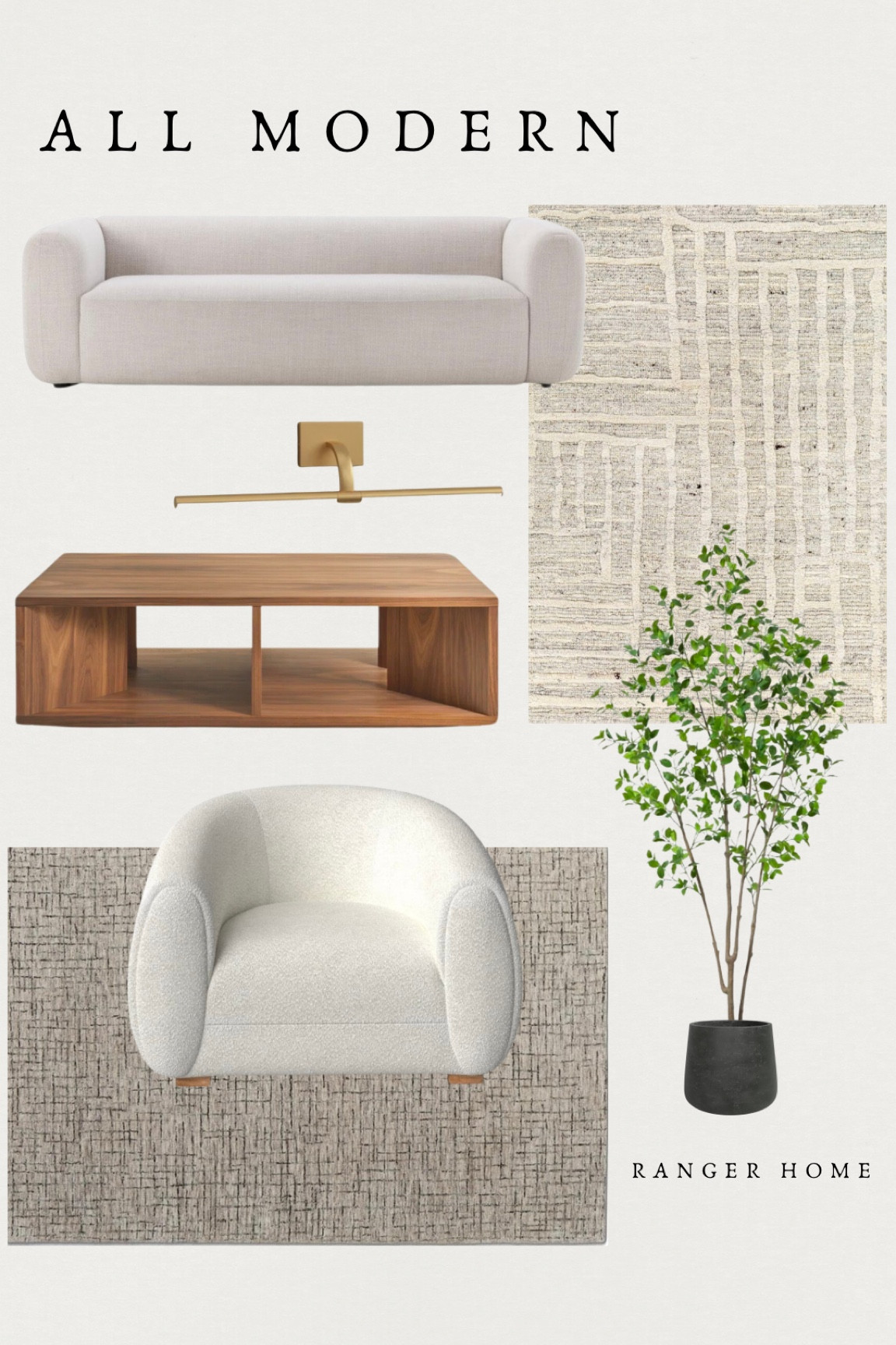 New finds from |A L L  M O D E R N| Loving all of these textures and organic + modern elements 🤍