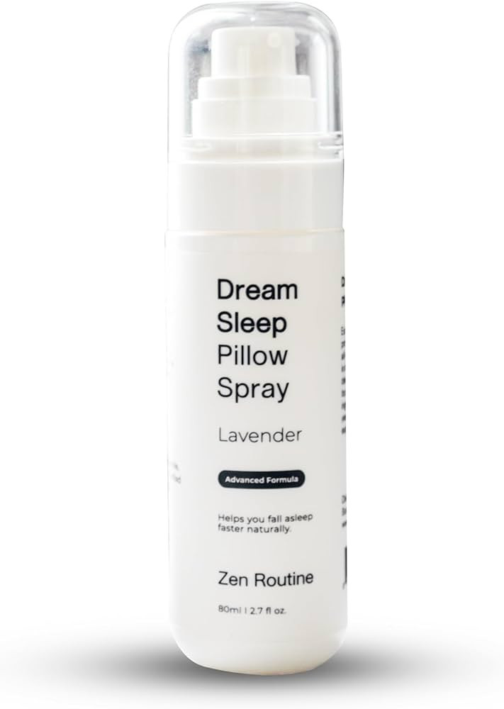 Zen Routine Sleep Pillow Spray - 1 Bottle 2.7 Oz - Lavender Spray for Sleep - Pillow Spray for Sl... | Amazon (US)