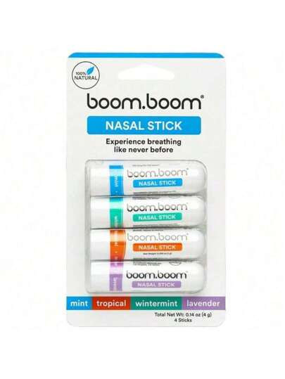 BoomBoom Nasal Stick: Powerful Essential Oil Vapors | Featured On Shark Tank | Breathe In Life_CBETCL | SHEIN