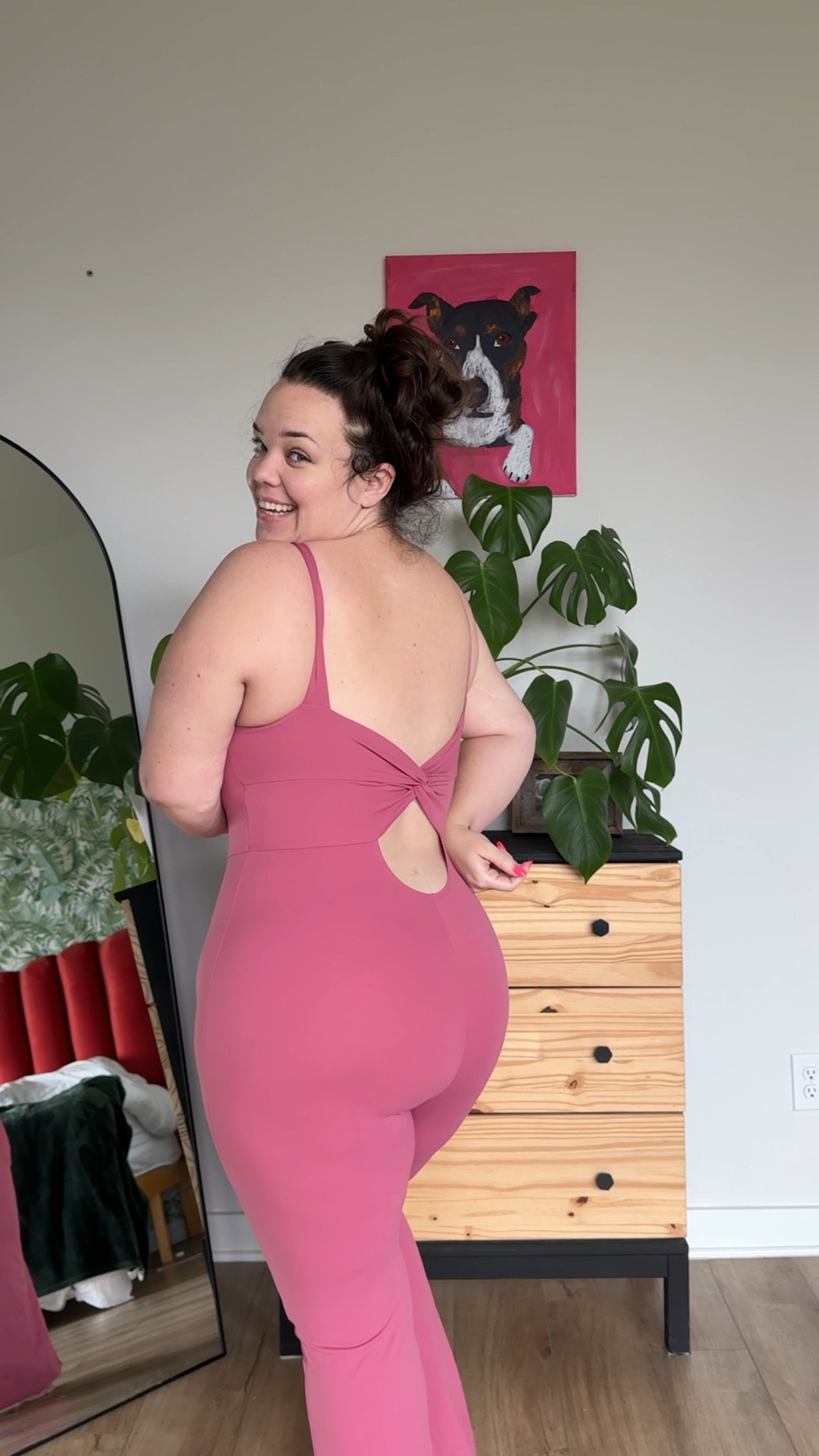 I love this cuteeeee back detail! I wore this jumpsuit for a pilates class and it was perfect! I’m in the size XL 💕

#LTKfindsunder50 #LTKmidsize #LTKActive