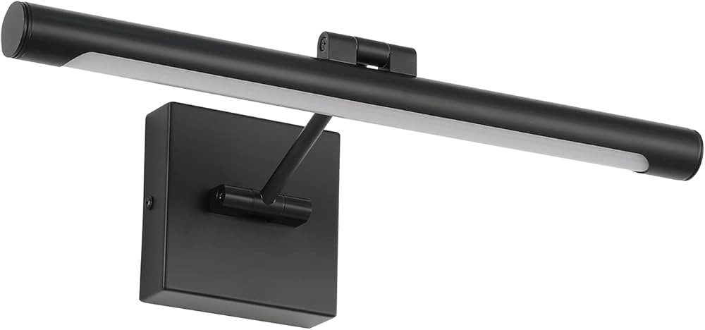 Joosenhouse LED Picture Light Fixtures 16.53" Inches Long Modern Black Wall Lamps with Rotatable ... | Amazon (US)