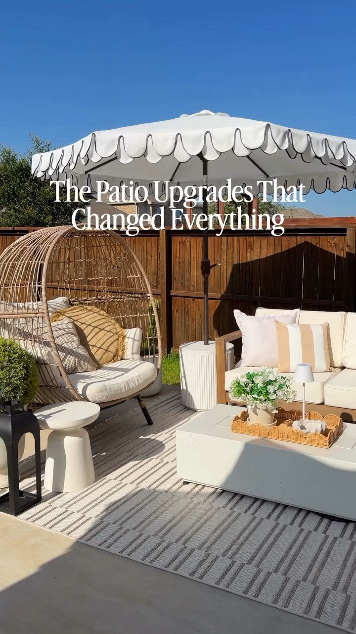 Patio season is in full swing ☀️

These are the pieces that get used, loved, and complimented the most around here.

From morning coffee to late-night hangs, these favorites have completely transformed our backyard into a space we actually want to spend time in.

Follow me @threetimesahome for more home finds 🖤 

#patiodecor #backyardinspiration #outdoorliving #summerhome #homedecorfinds

#LTKHome