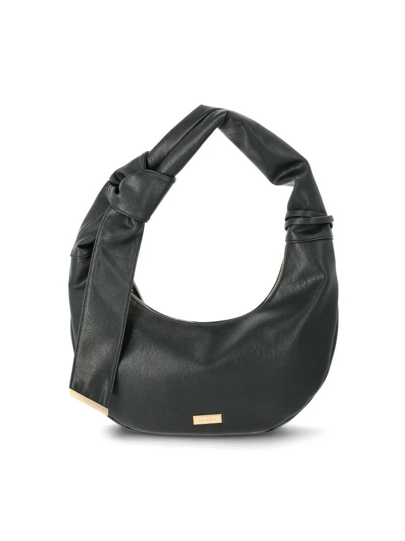 Jessica Simpson Women's Luna Hobo Bag, Meteorite Black | Walmart (US)