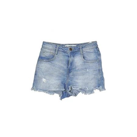 Pre-Owned Zara TRF Women s Size 4 Denim Shorts | Walmart (US)