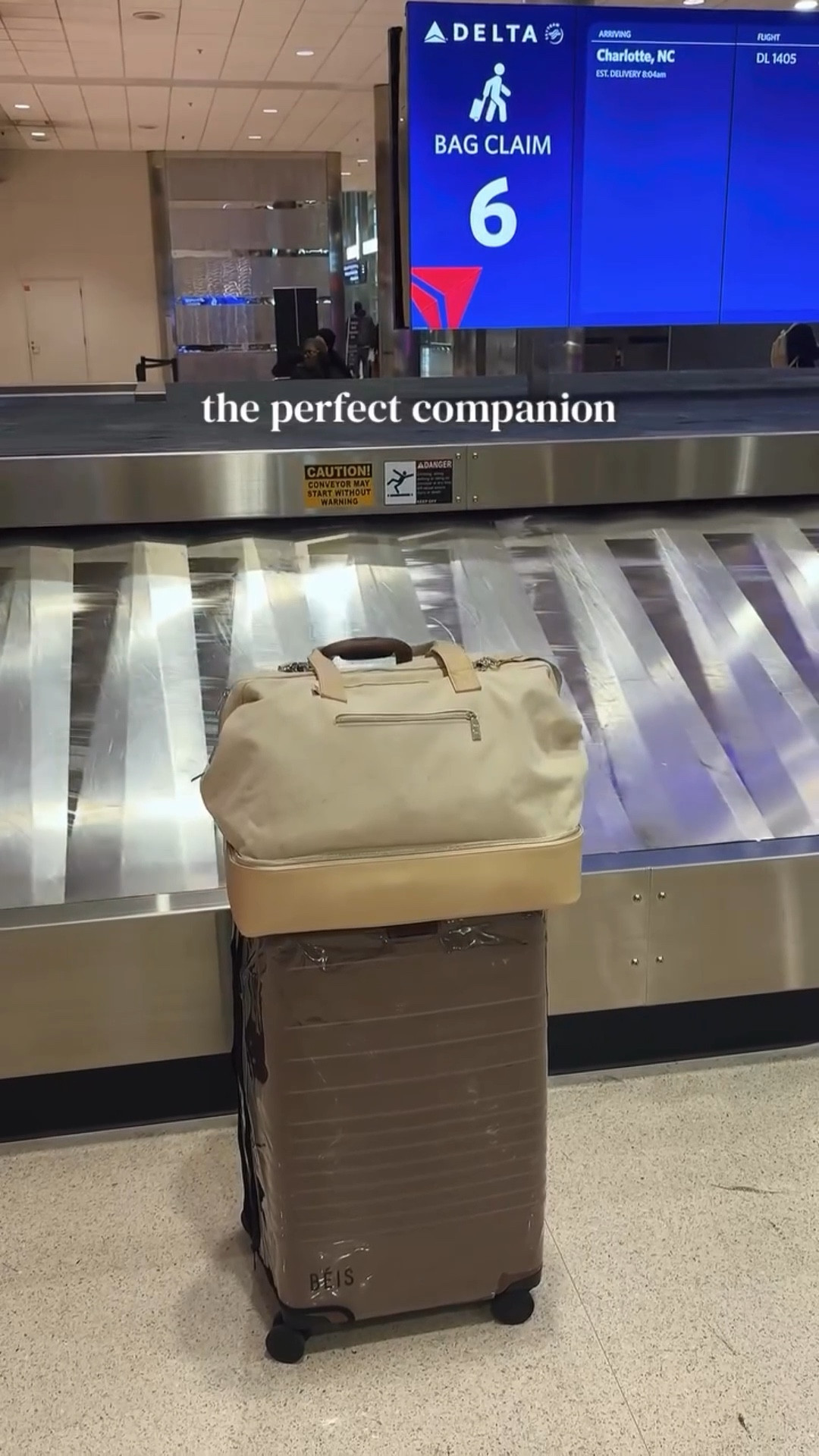 I love being at the airport ✈️💨💺👜 I’ve had my luggage for years. It’s so reliable. What’s your luggage lifespan? 

#beis #luggage #chicluggage

#LTKTravel