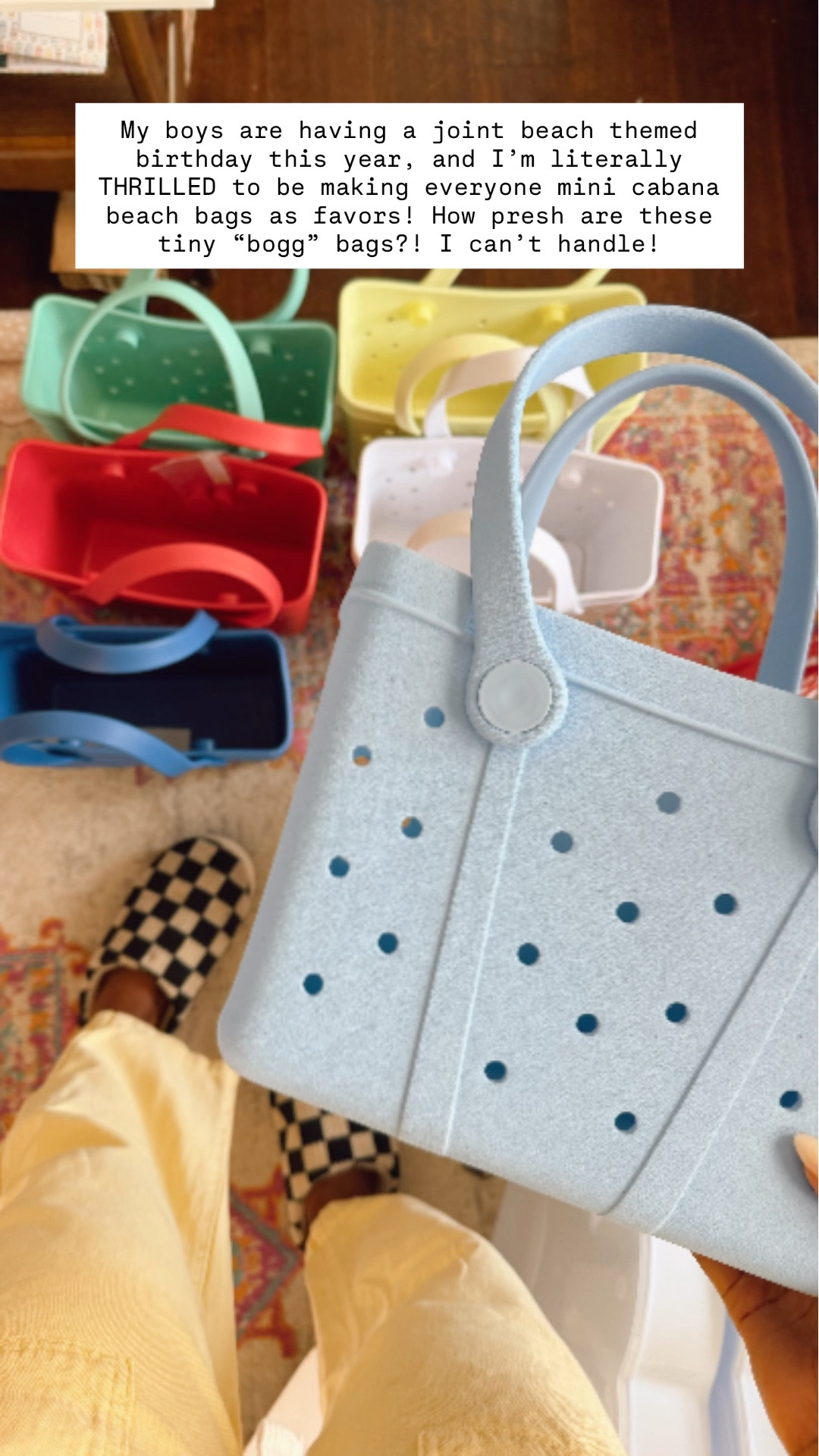 How perfect are these tiny beach “bogg” bags for kids???!!!

#LTKSeasonal #LTKKids #LTKTravel
