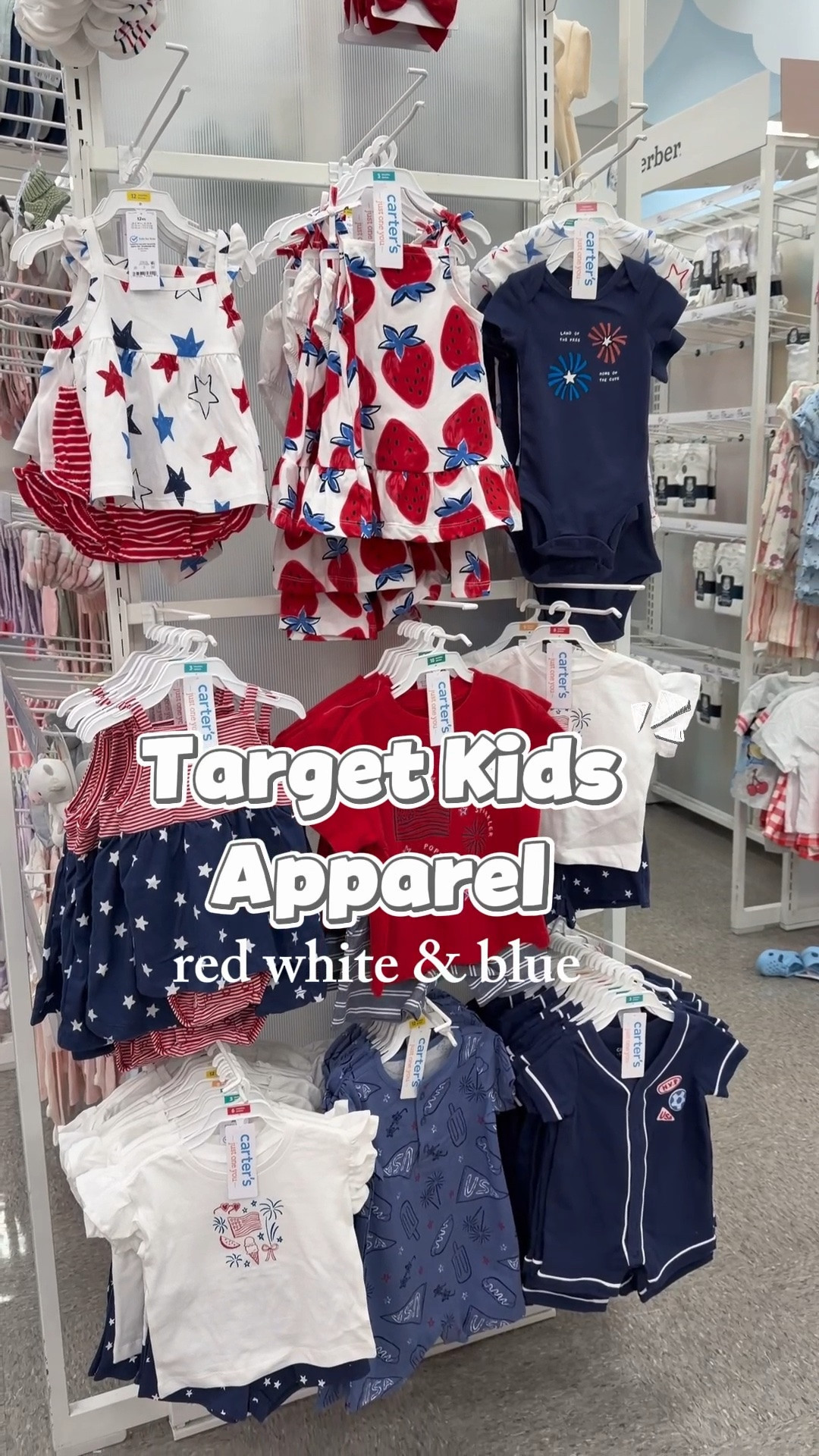 Target is on point with the red white and blue for the kids apparel!!!! @Target

#LTKSeasonal #LTKKids #LTKBaby