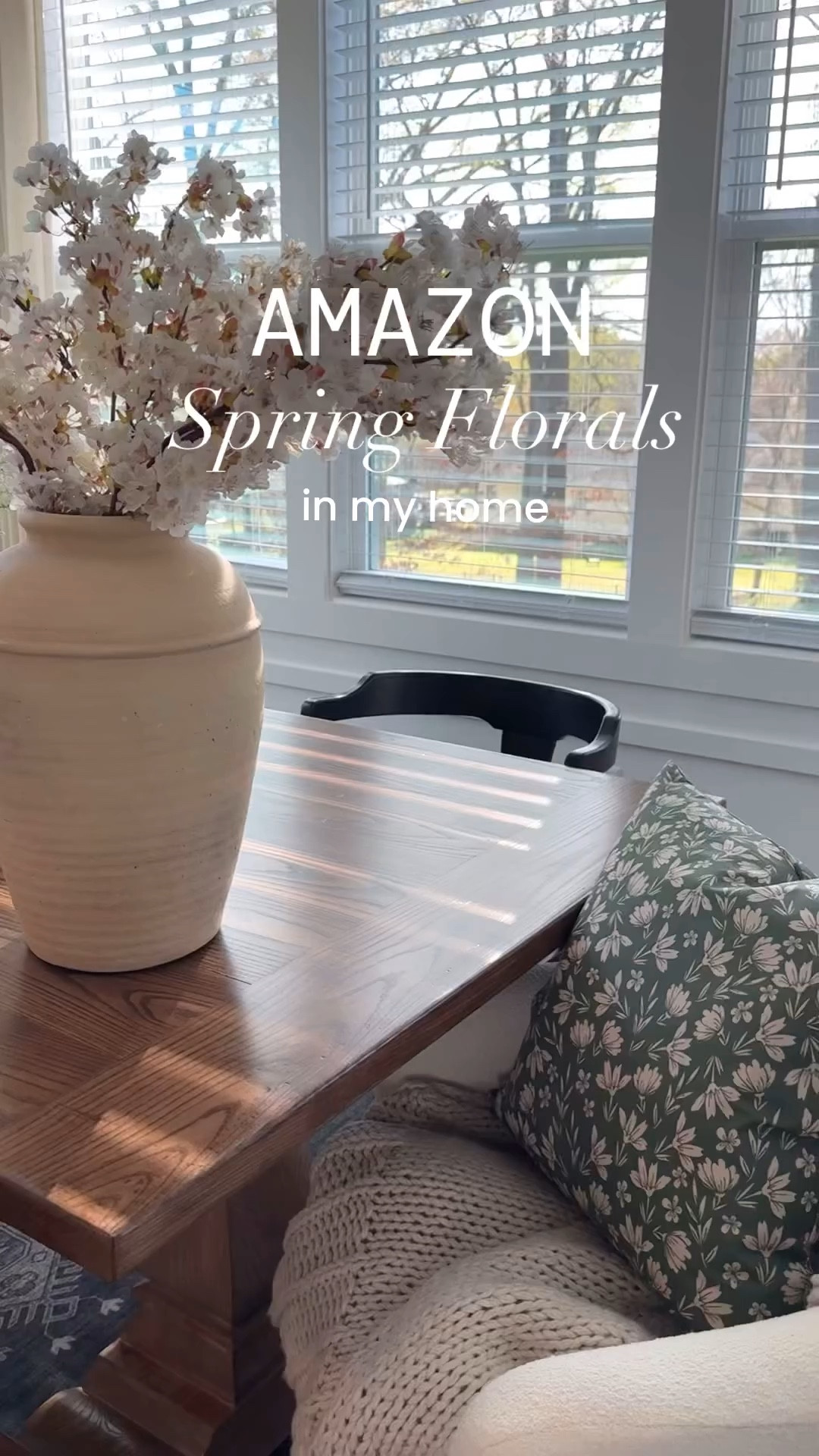 Spring florals 

Spring florals in my home, spring stems, cherry blossoms, Amazon florals, Amazon home, floral stems, days tulips, faux tulips, Amazon tulips, spring stems 


#LTKSeasonal #LTKhome #LTKfamily