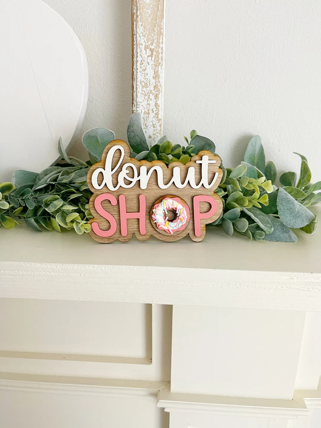 Donut shop, tiered tray decor | Etsy (US)