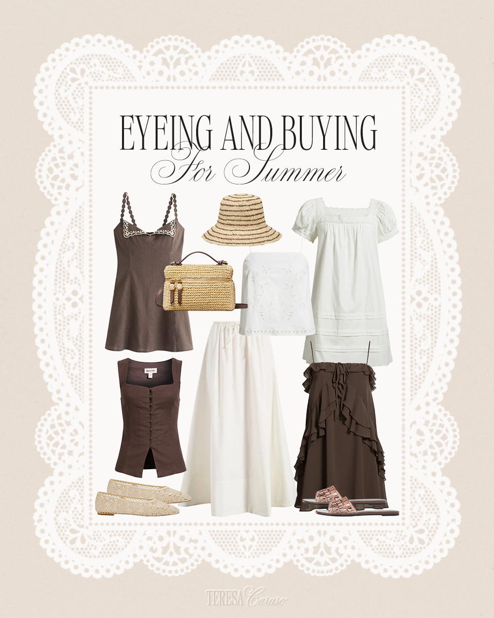 Eyeing & Buying for Summer 🤎 

 