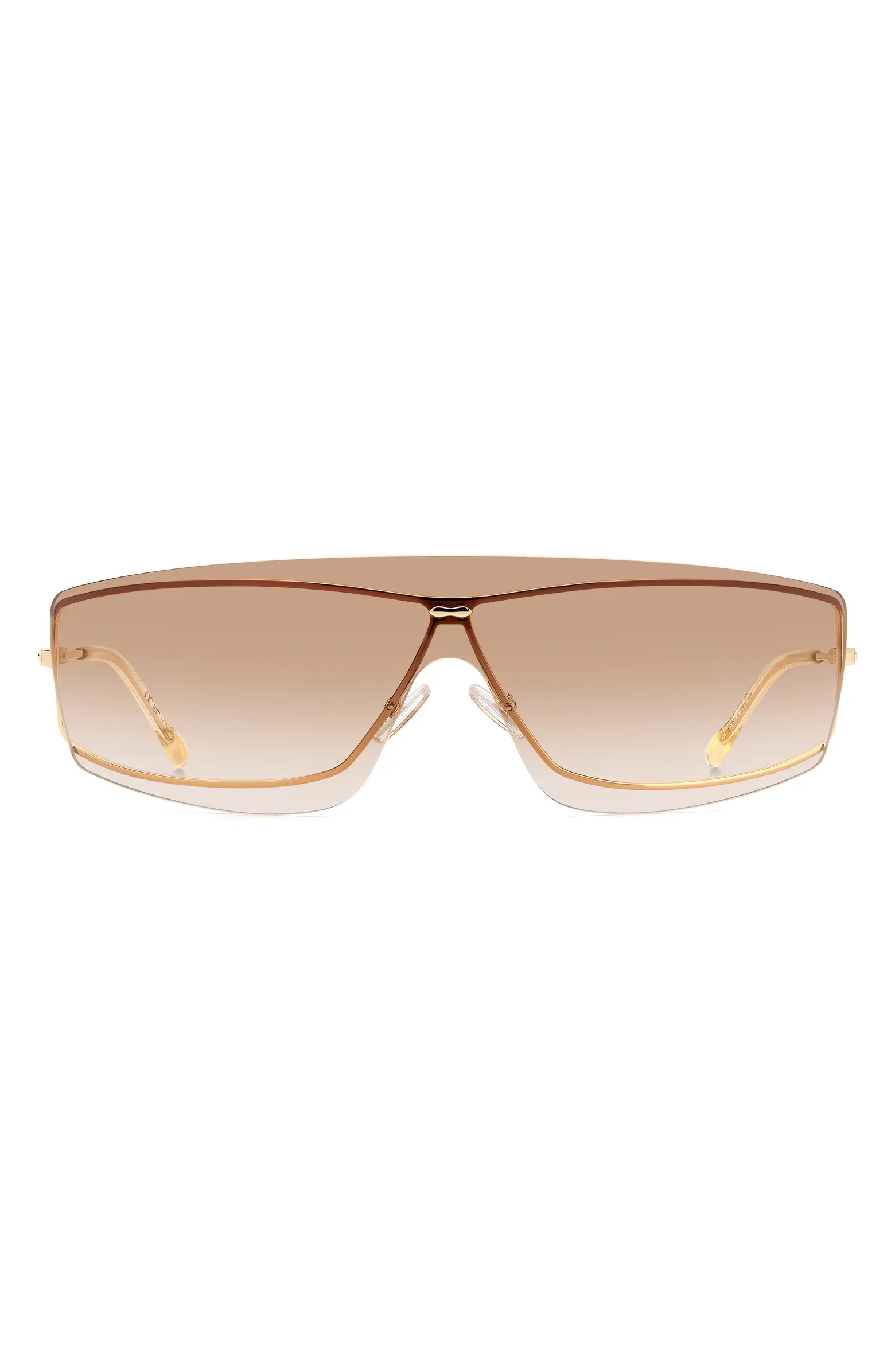 99mm Gradient Oversize Shield Sunglasses | Nordstrom Rack