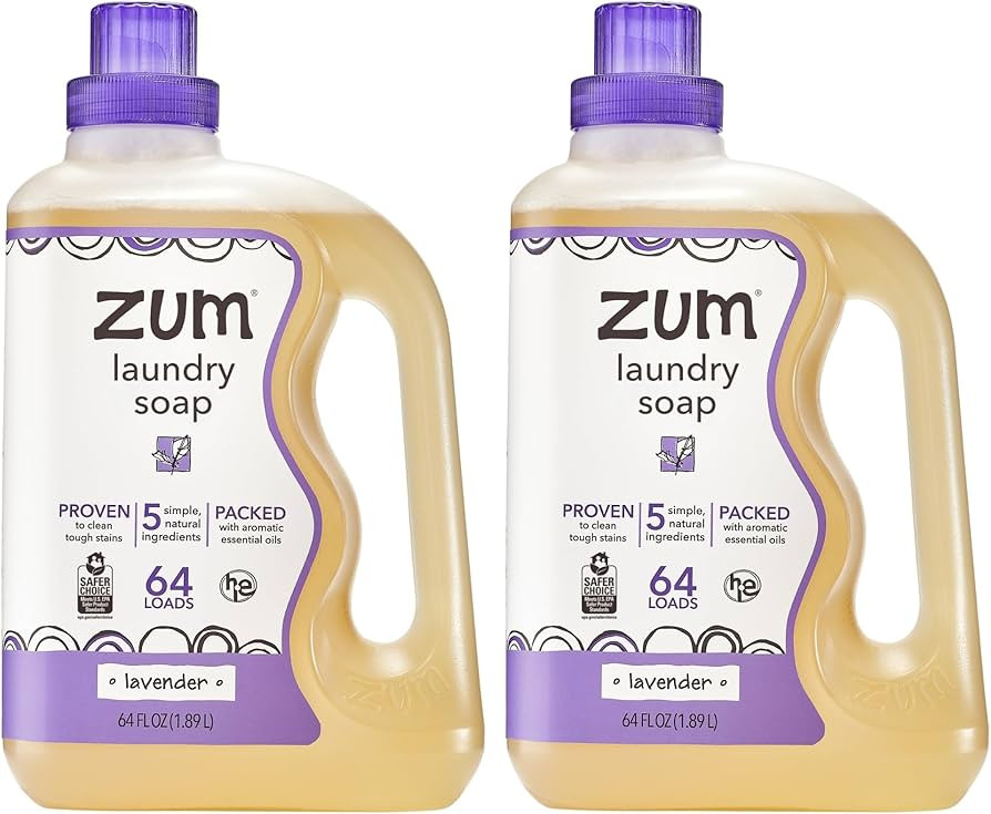 Zum Laundry Soap by Indigo Wild - Liquid, Plant-Based Soap with Baking Soda, Essential Oils, Coco... | Amazon (US)
