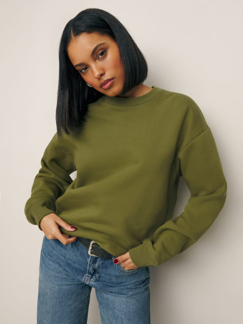 Classic Crew Sweatshirt | Reformation (Global)