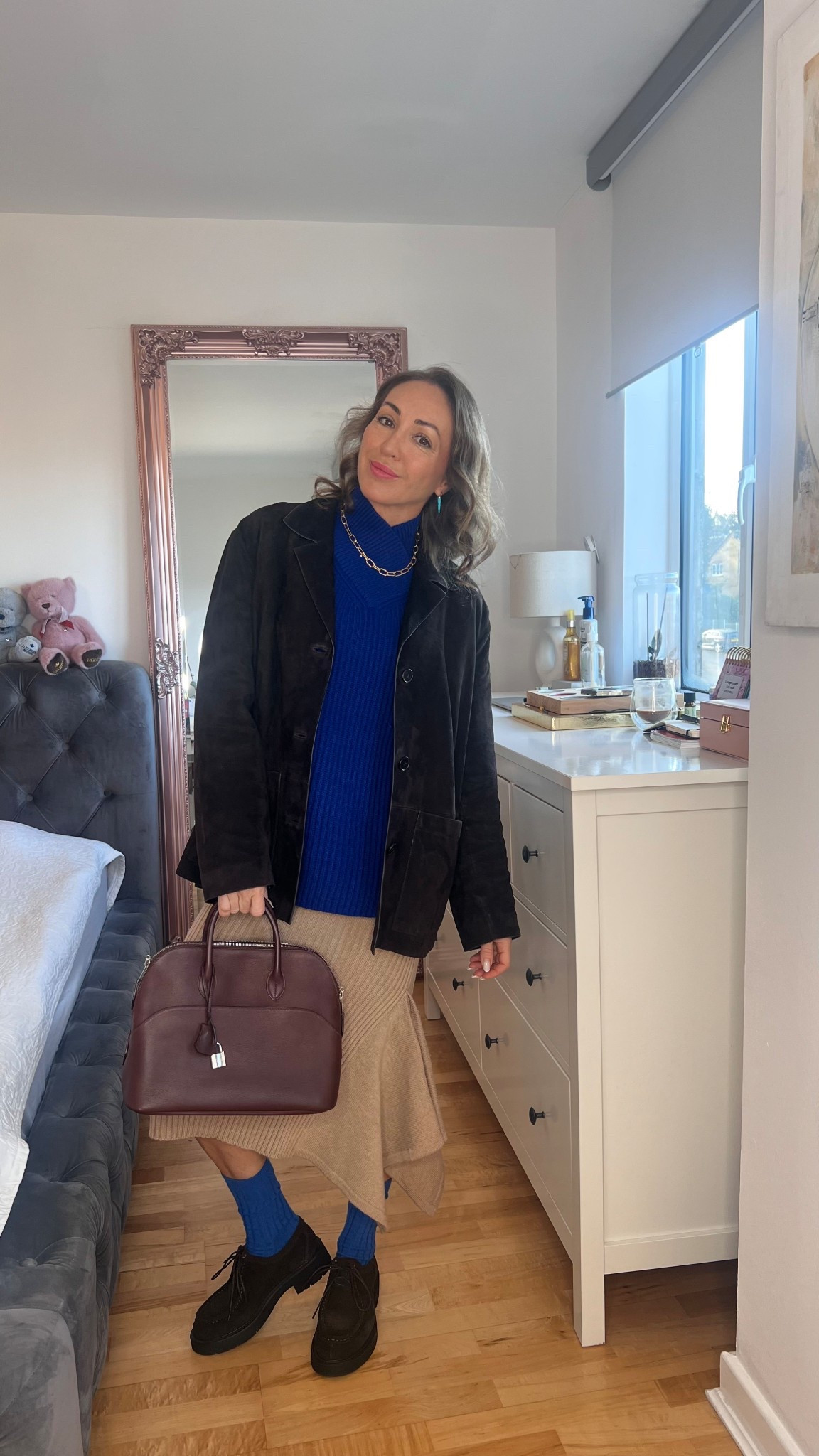 Wool and suede 

#LTKwinter #LTKgiftguide #LTKuk