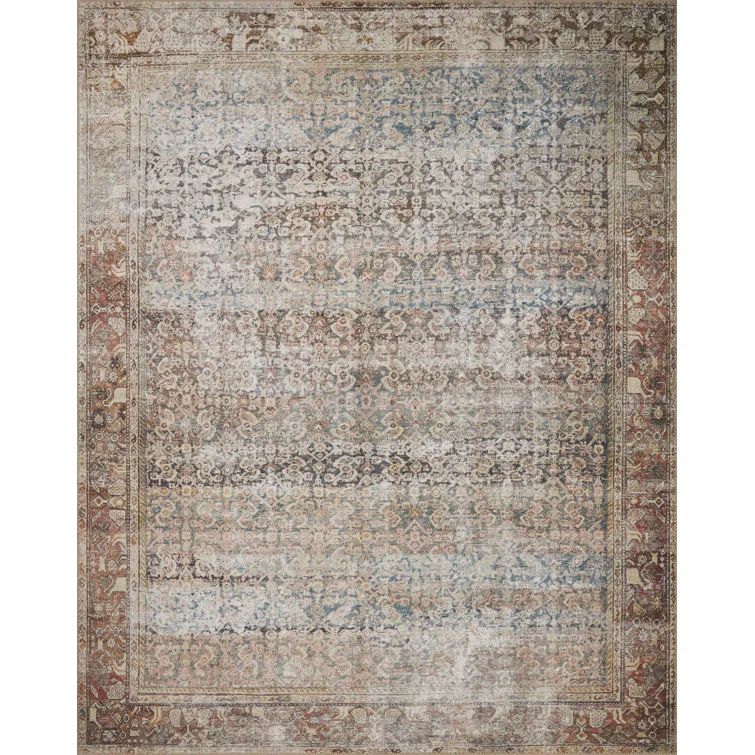 Amber Lewis x Loloi Georgie Multi / Spice Area Rug | Wayfair North America