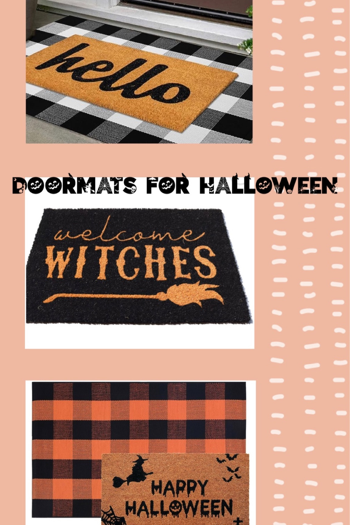 Starting my Halloween porch I snagged the welcome witches door mat. 🧙🏻🧹

#LTKhome #LTKstyletip #LTKHalloween