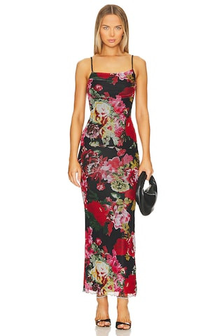 superdown Molly Maxi Dress in Black Floral from Revolve.com | Revolve Clothing (Global)