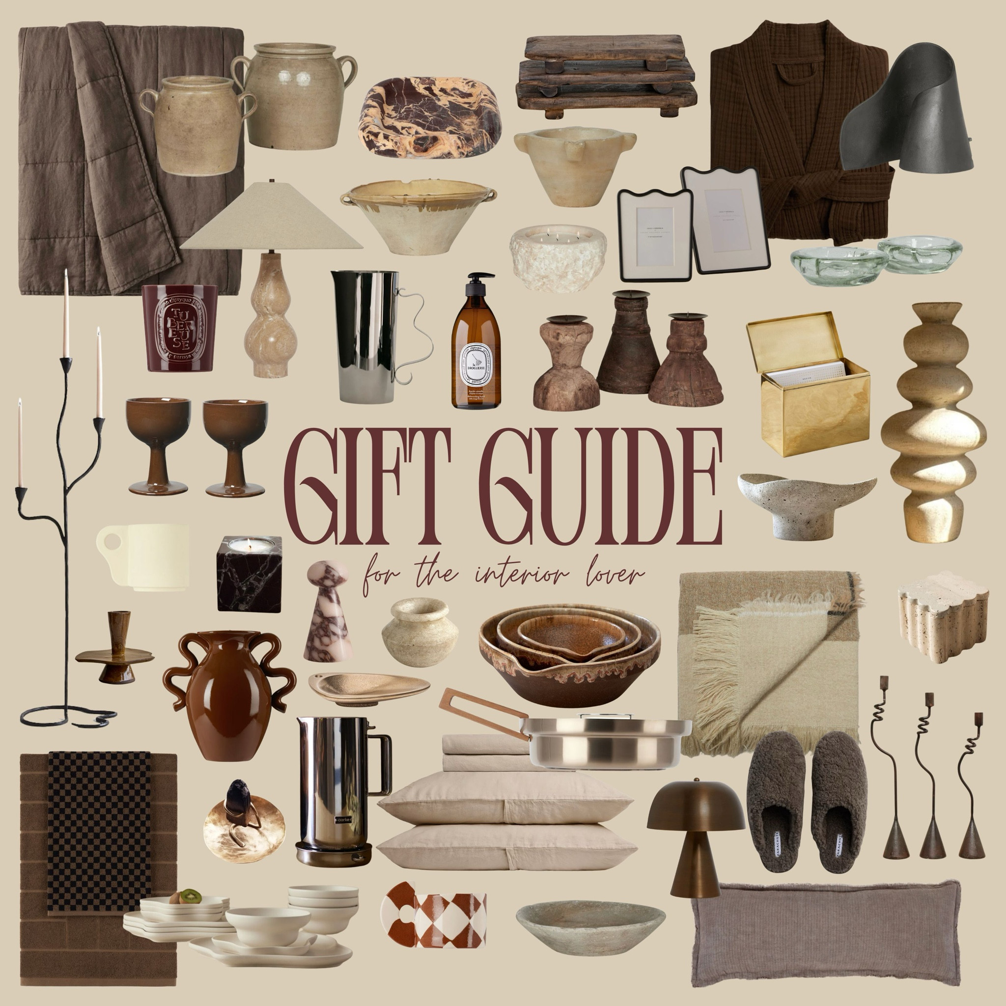 gift guide for the interior lover 

home decor, gifts for the home, kitchen accessories, bedding, towels, lighting, dinnerware, marble tray, quilt, candle holder, vase 

#LTKGiftGuide #LTKHome
