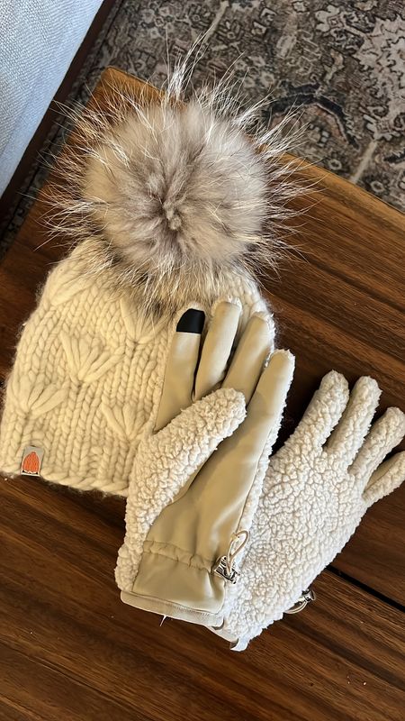 My favorite gloves and beanie for cooler temps. These gloves are Lululemon and have the tech finger. The hat Pom Pom comes off for washing! 

#LTKSeasonal