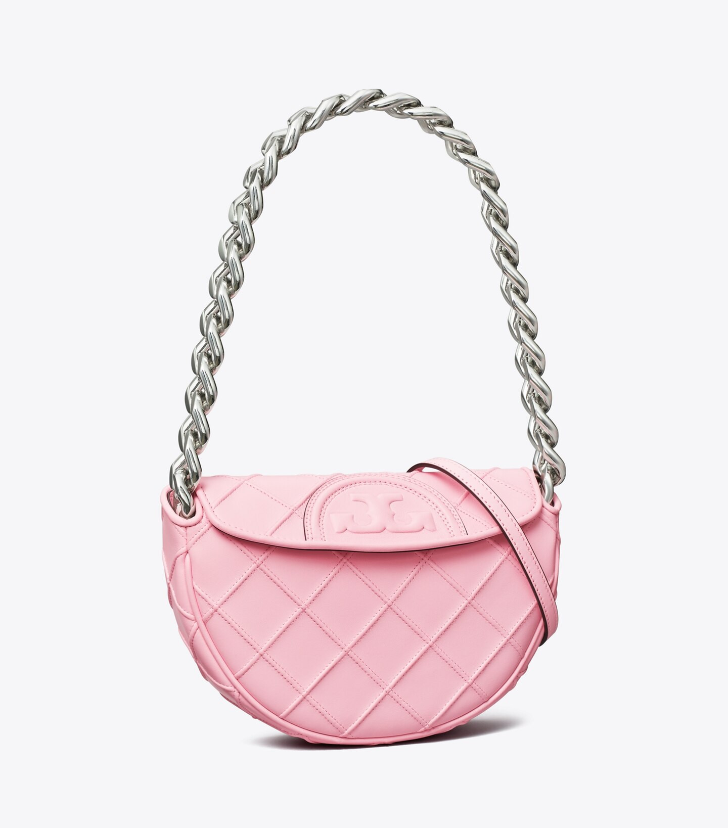 MINI FLEMING SOFT CRESCENT BAG | Tory Burch (US)