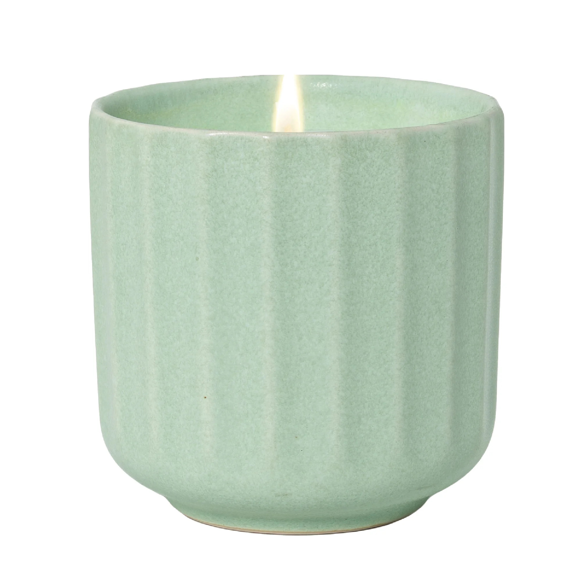 Better Homes and Gardens Mandarin Basil Fluted Jar Candle, 8 oz | Walmart (US)