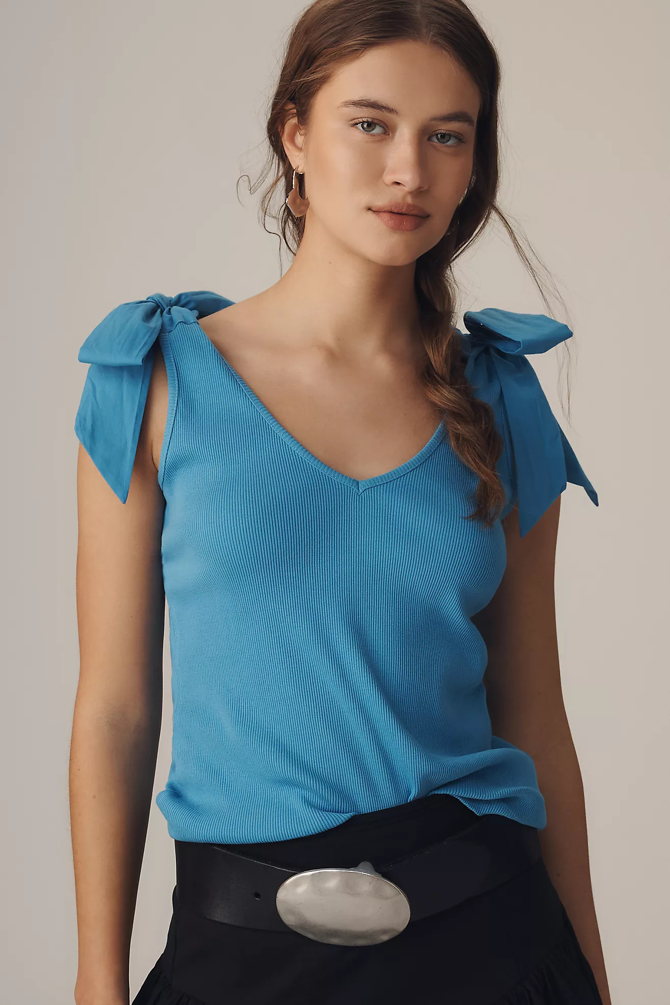 The Rafaela Bow-Tie Tank by Maeve | Anthropologie (US)