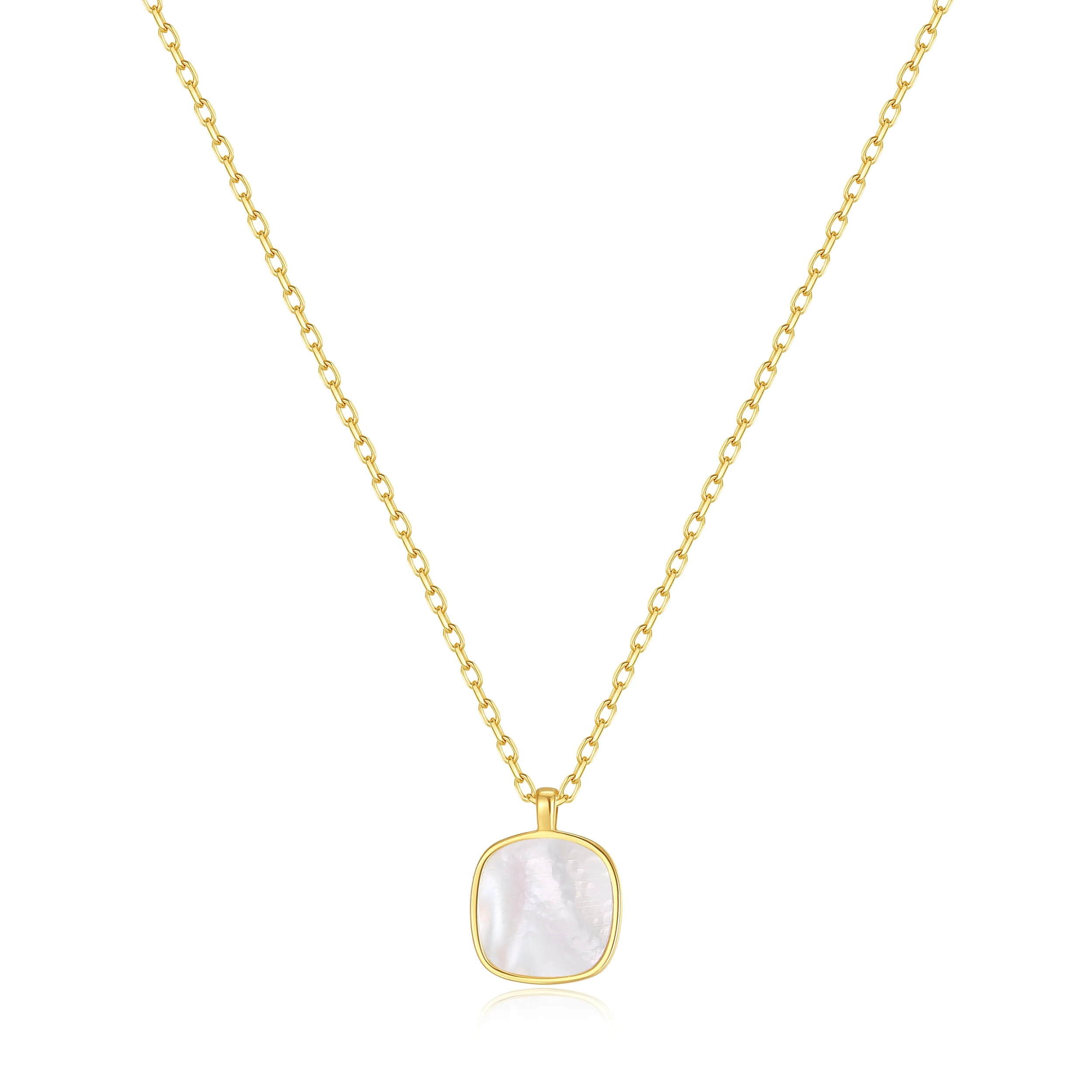 「Moonlight」 Mother-of-Pearl Necklace | Suihe Jewelry