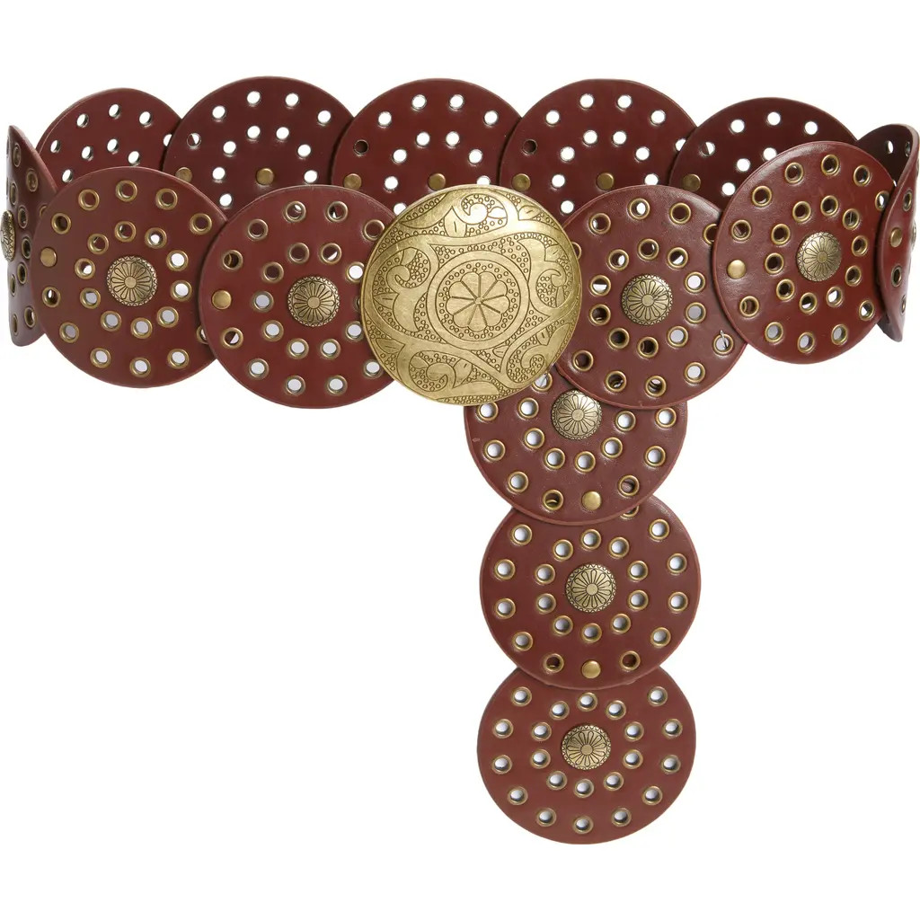 BP. Circle Grommet Belt in Brown at Nordstrom, Size Medium | Nordstrom