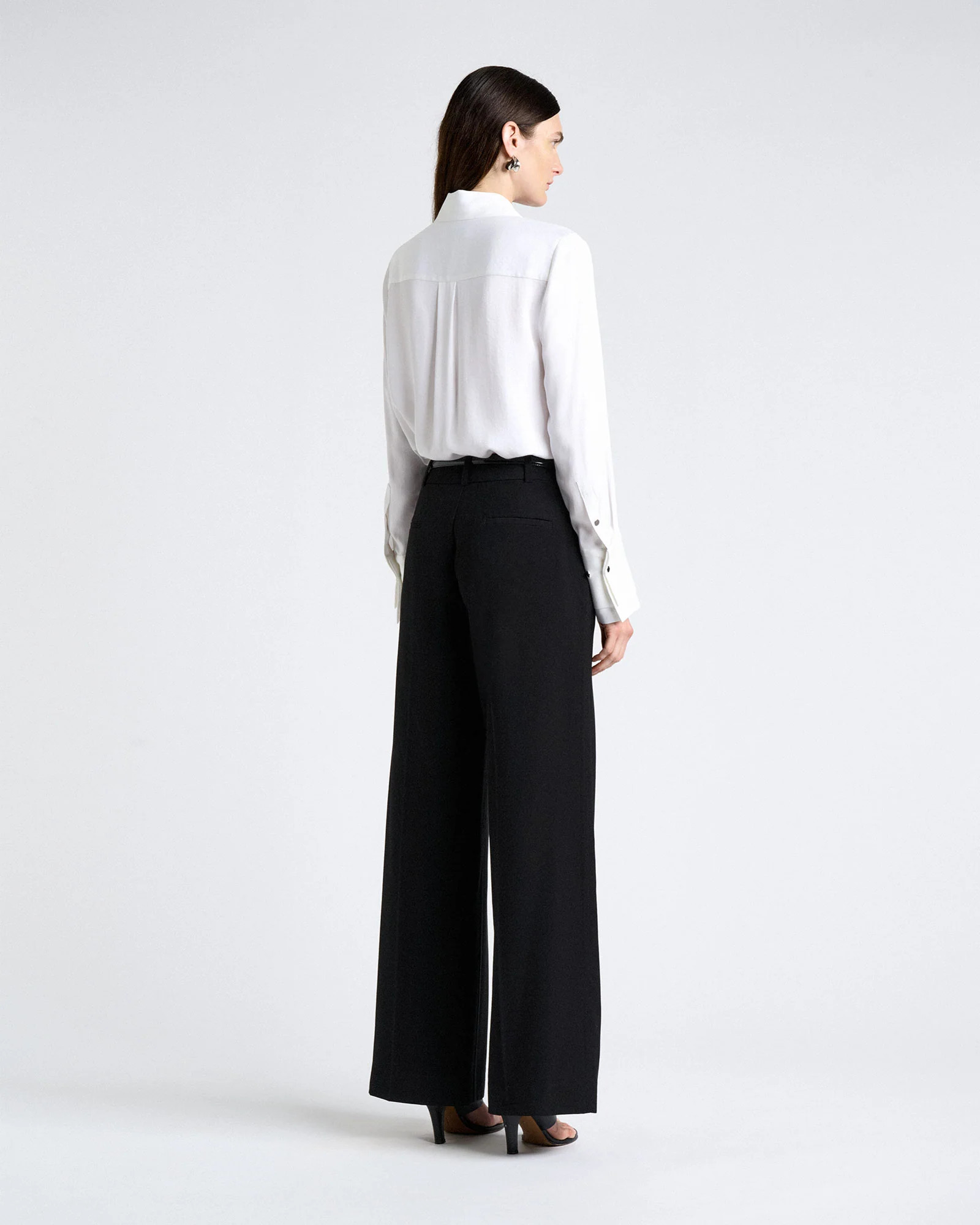 Viscose Twill Relaxed Fit Pant | Cue AU