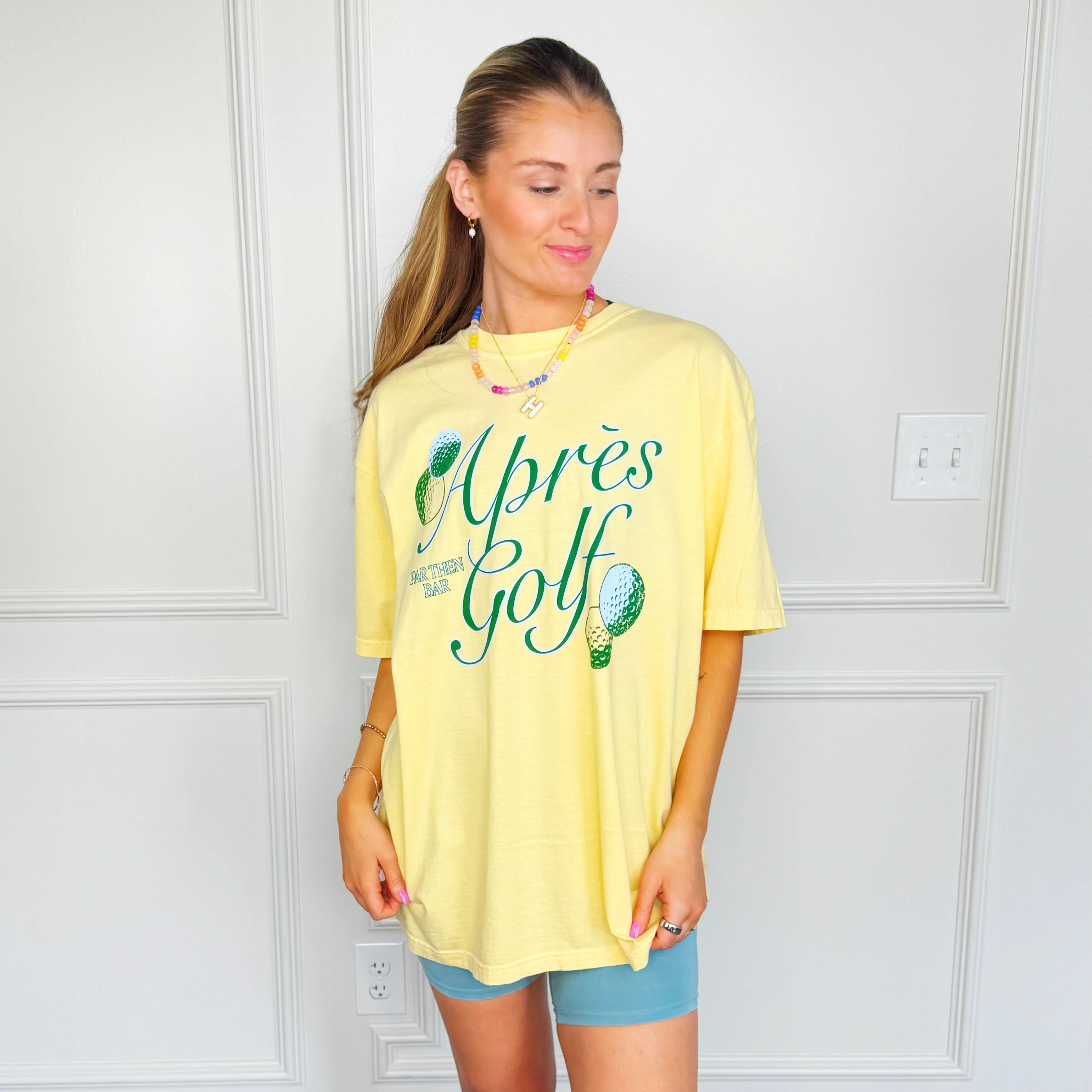 Par then Bar Apres Golf Tee | Poppy & Pine