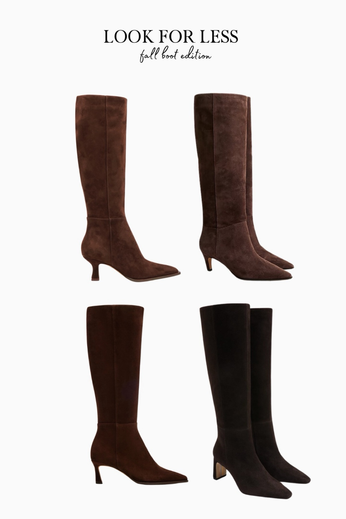 Brown suede boots for fall 🍂

#LTKStyleTip #LTKShoeCrush #LTKSeasonal