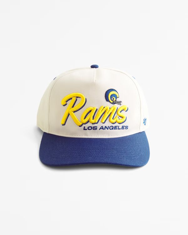 Men's Los Angeles Rams Snapback Hat | Men's Accessories | Abercrombie.com | Abercrombie & Fitch (US)