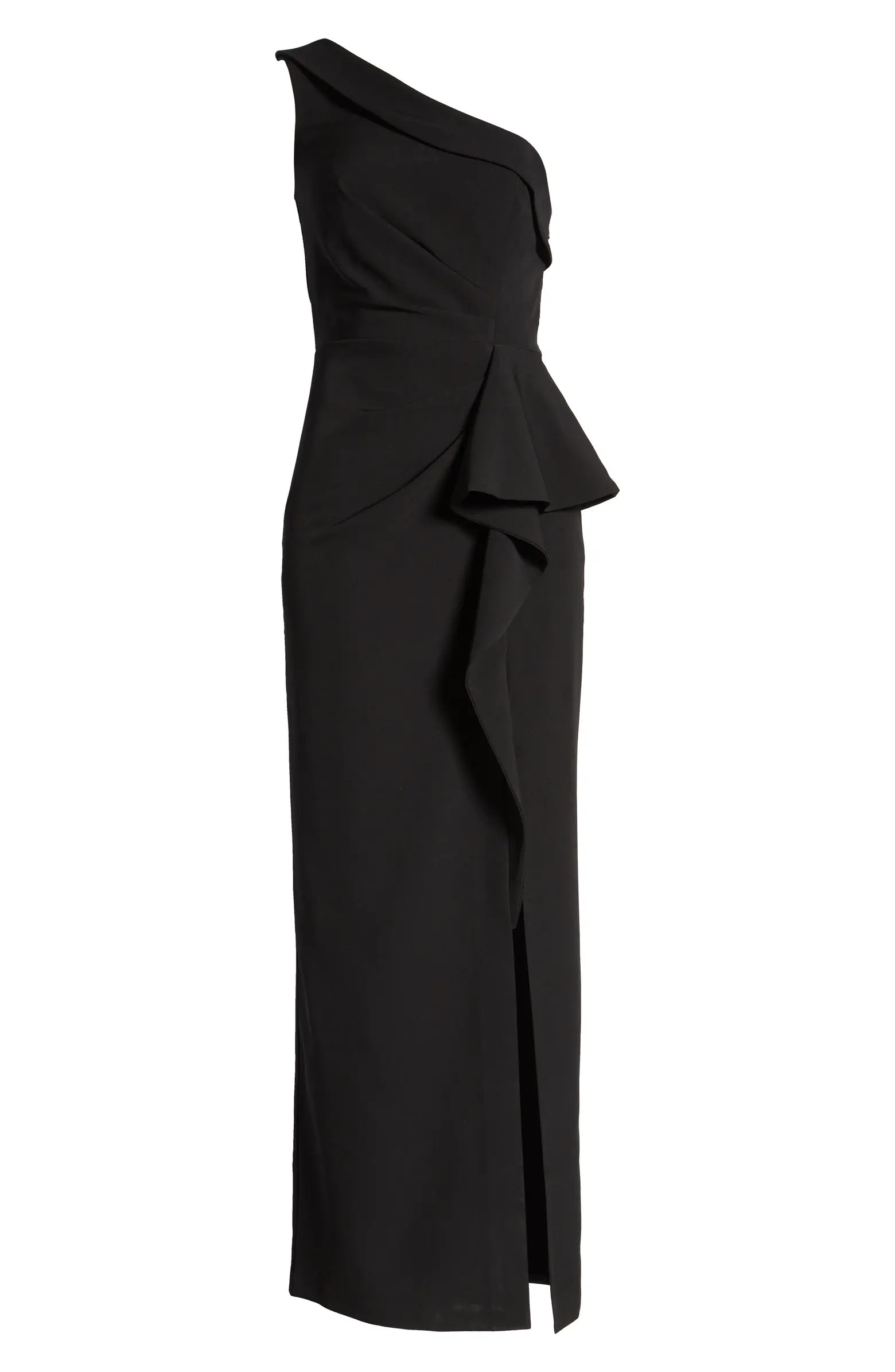 Vince Camuto One-Shoulder Ruffle Gown | Nordstrom | Nordstrom