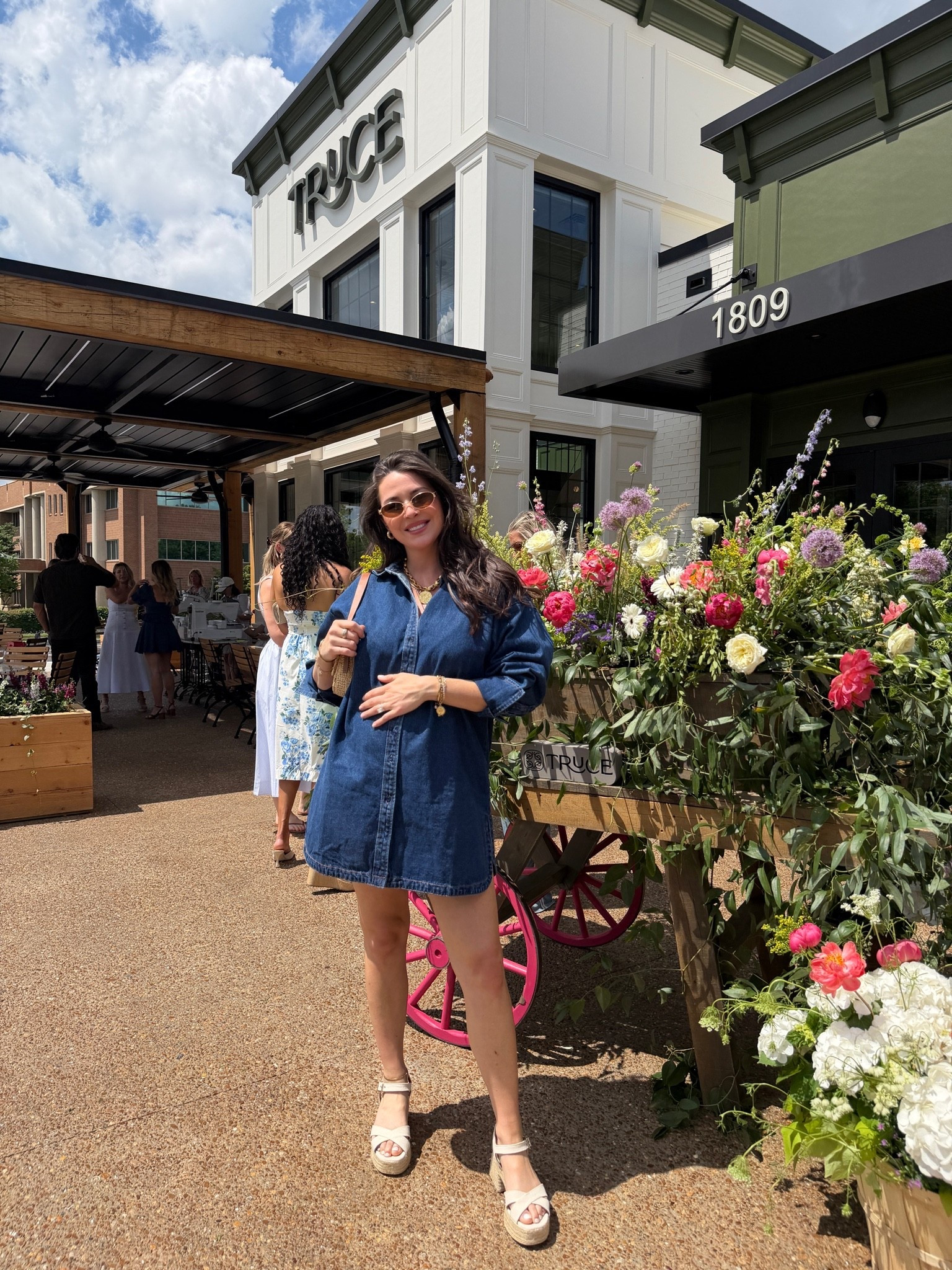 Brunch at the new Truce in Franklin! 

Third trimester outfits pregnancy maternity

#LTKBump #LTKBaby #LTKmomlife