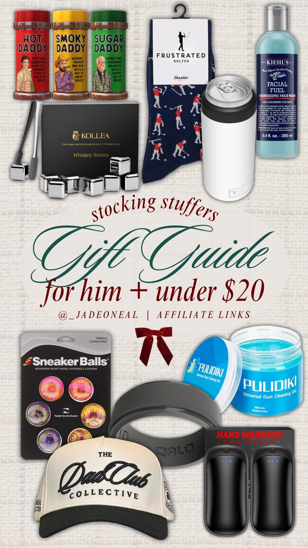 Stocking stuffers for men under $20!!

Men’s Christmas holidays useful practical favorites Amazon 

#LTKGiftGuide #LTKMens #LTKHoliday