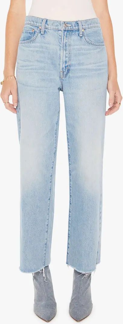 The Rambler Raw Hem Ankle Straight Leg Jeans | Nordstrom