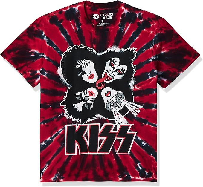 Liquid Blue Men's Hendrix James Marshall Hendrix Short Sleeve T-Shirt | Amazon (US)