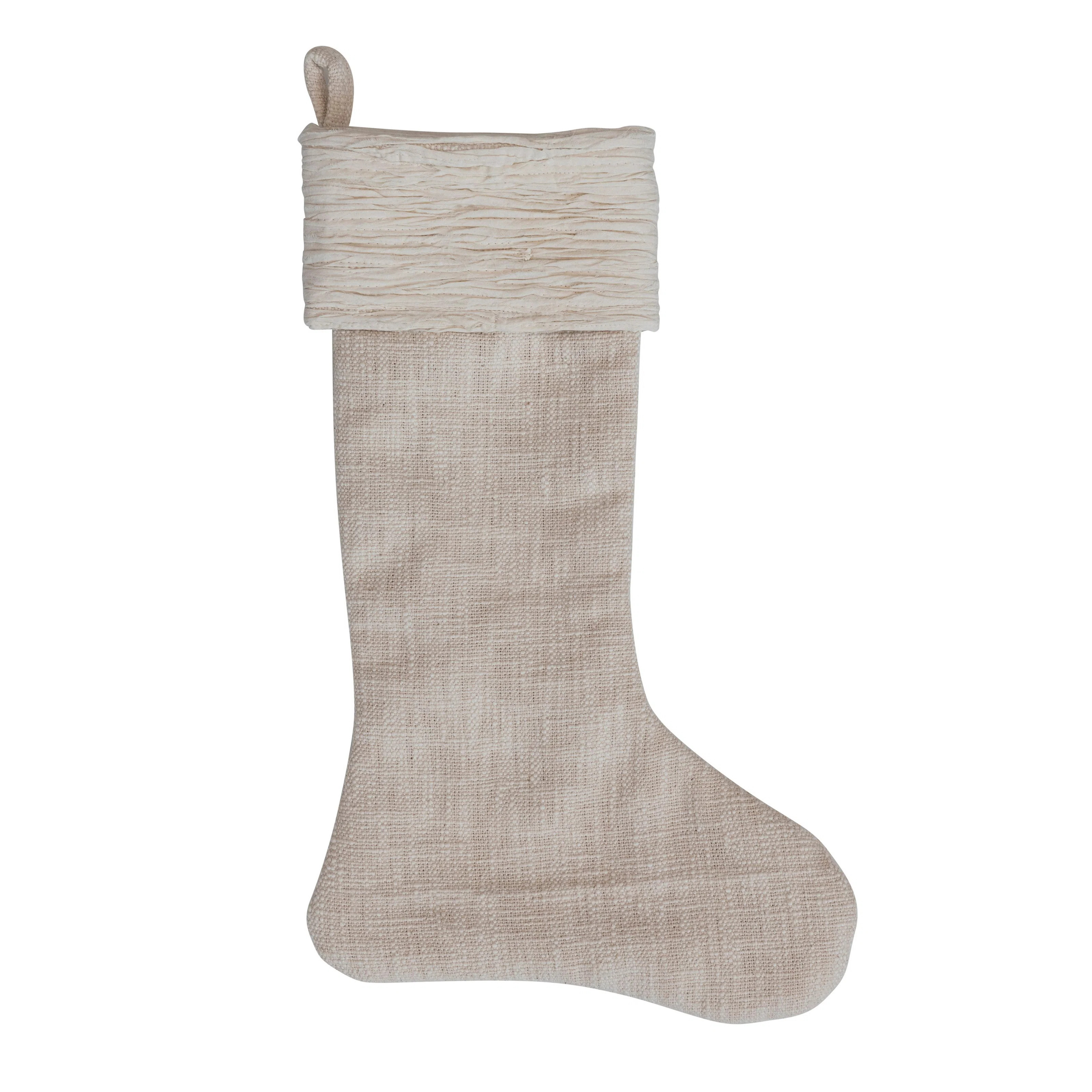 Slub Voile Cuff Stocking | Wayfair North America