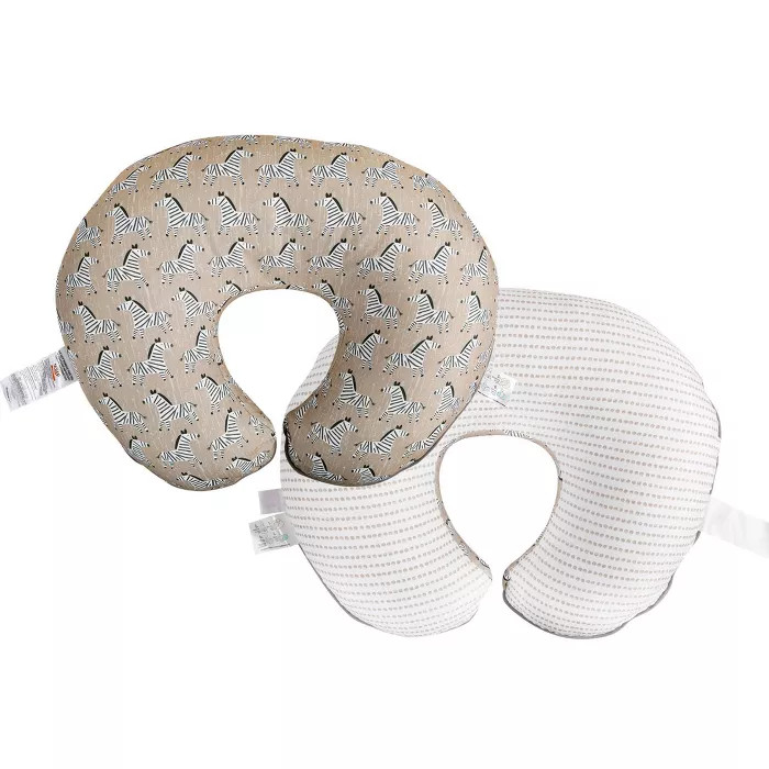 Boppy Premium Nursing Pillow Cover - Sand Zebra Parade | Target