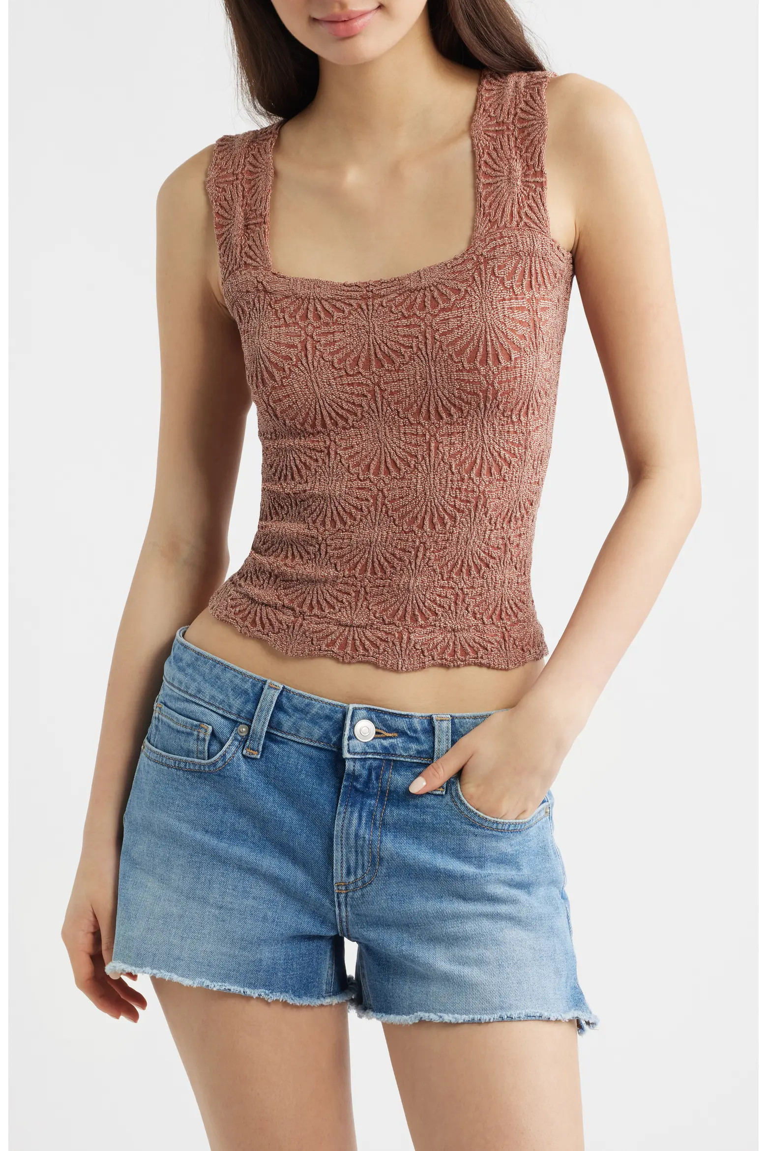 Love Letter Floral Knit Camisole (Women) | Nordstrom | Nordstrom