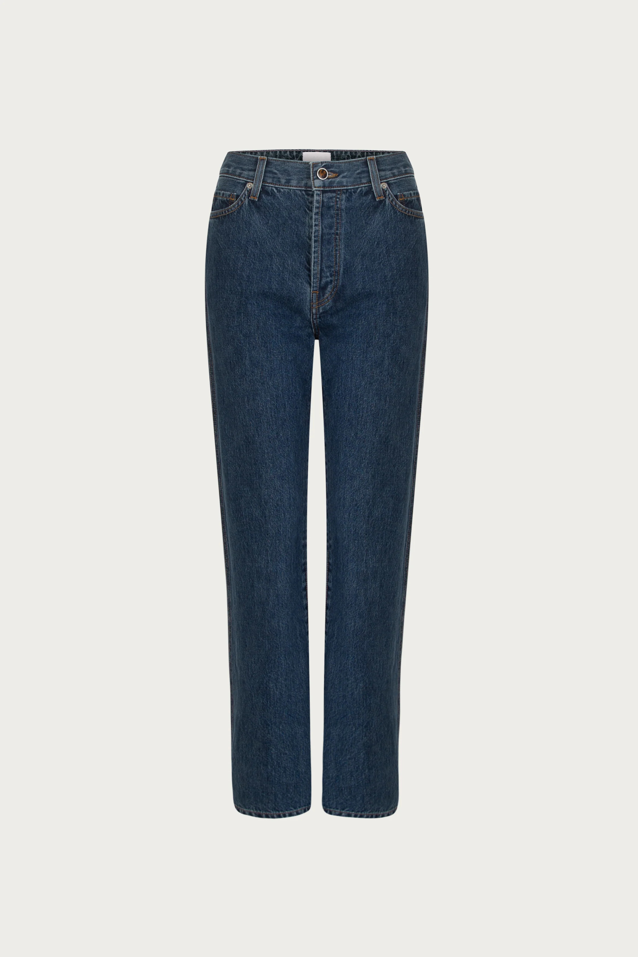 The Straight Ankle Jean (Vintage Dark) | SAME