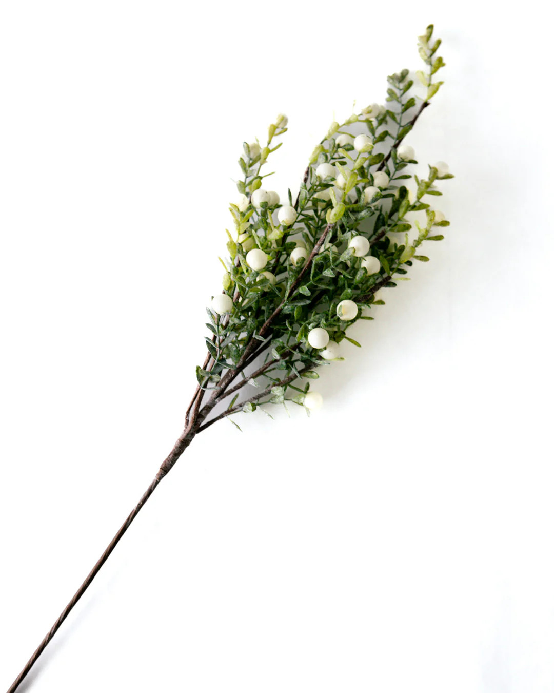 21" Cream Berry Stem | Elements by Remedy