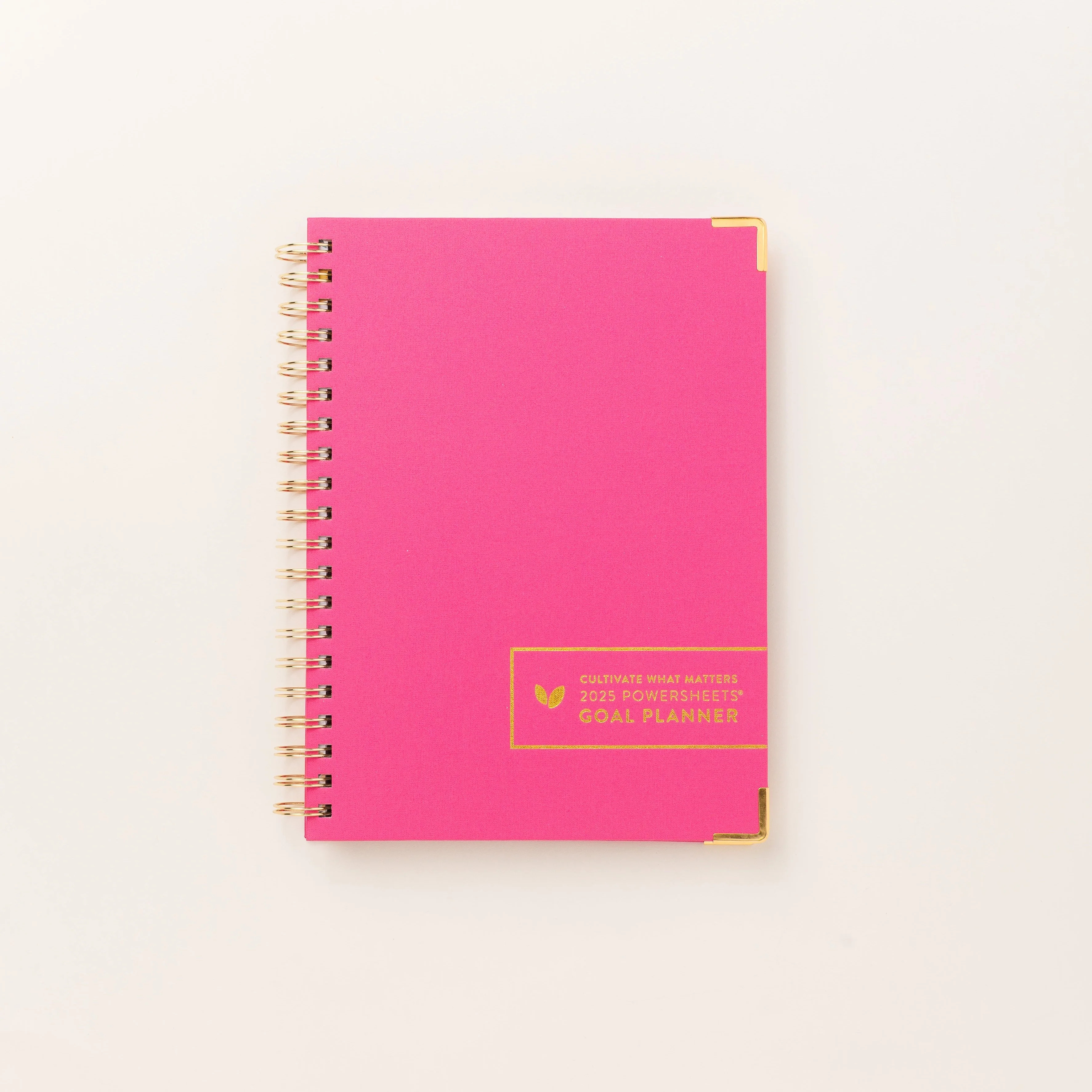 2025 One-Year PowerSheets® Goal Planner | Azalea | Cultivate What Matters