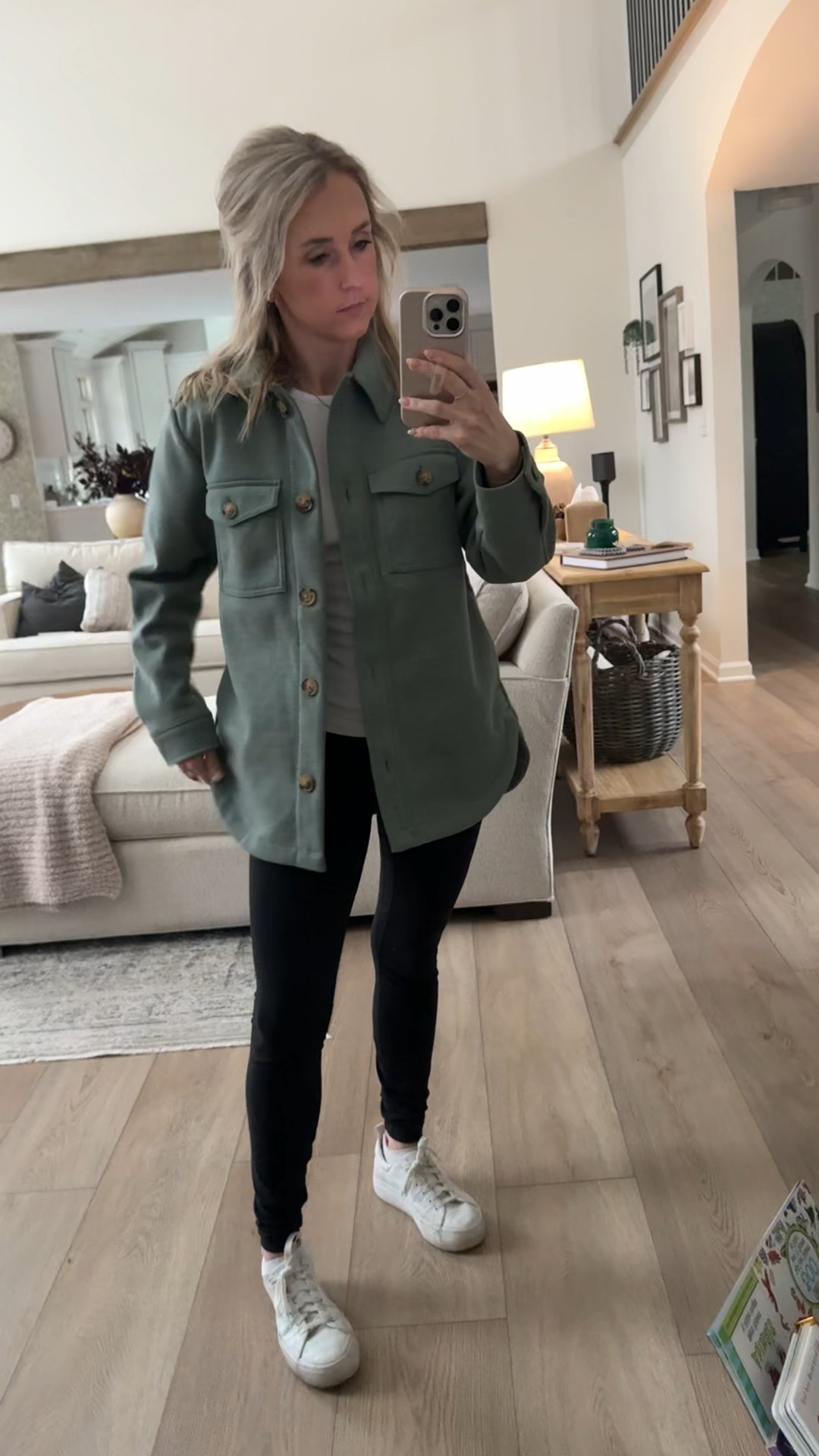 My new utility shacket from loft is 40% off today!! On sale for $68. Wearing the small petite!

#LTKSpringSale #LTKPetite